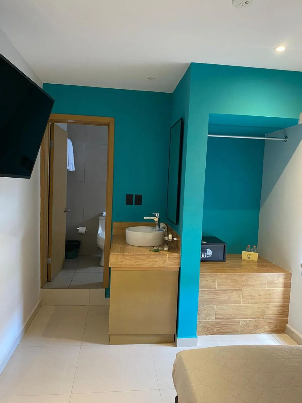 Bed in Hotel Kavia Mazatlán