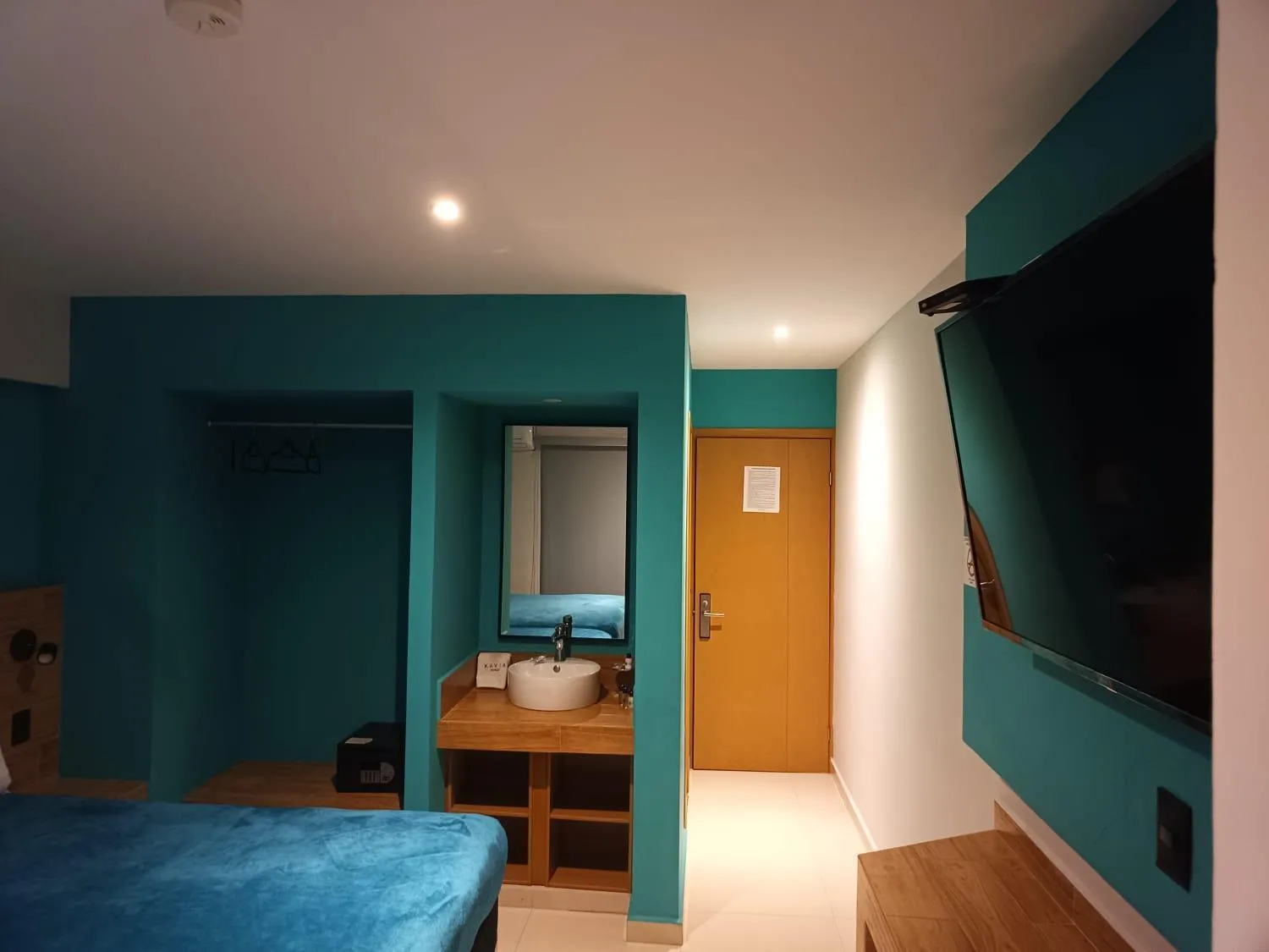 Bed in Hotel Kavia Mazatlán