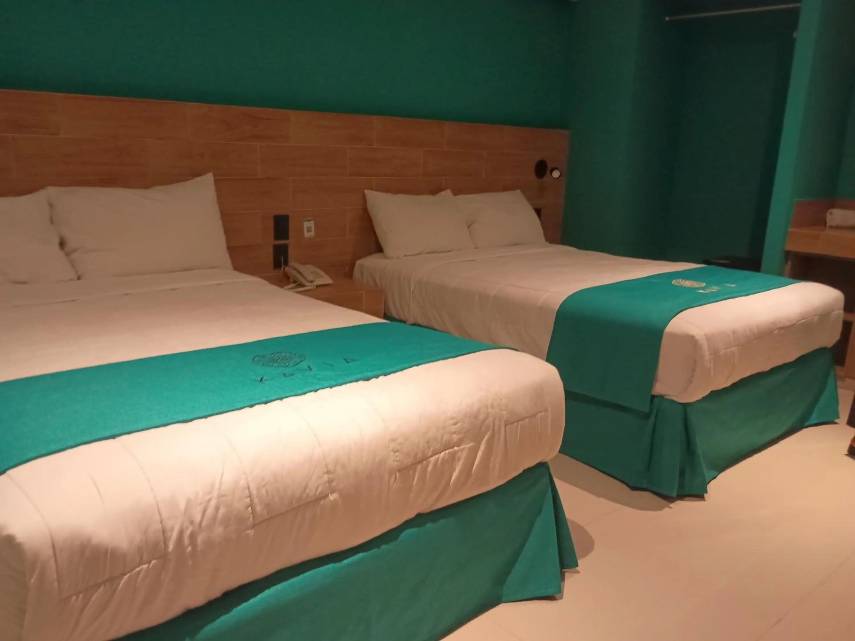 Bed in Hotel Kavia Mazatlán