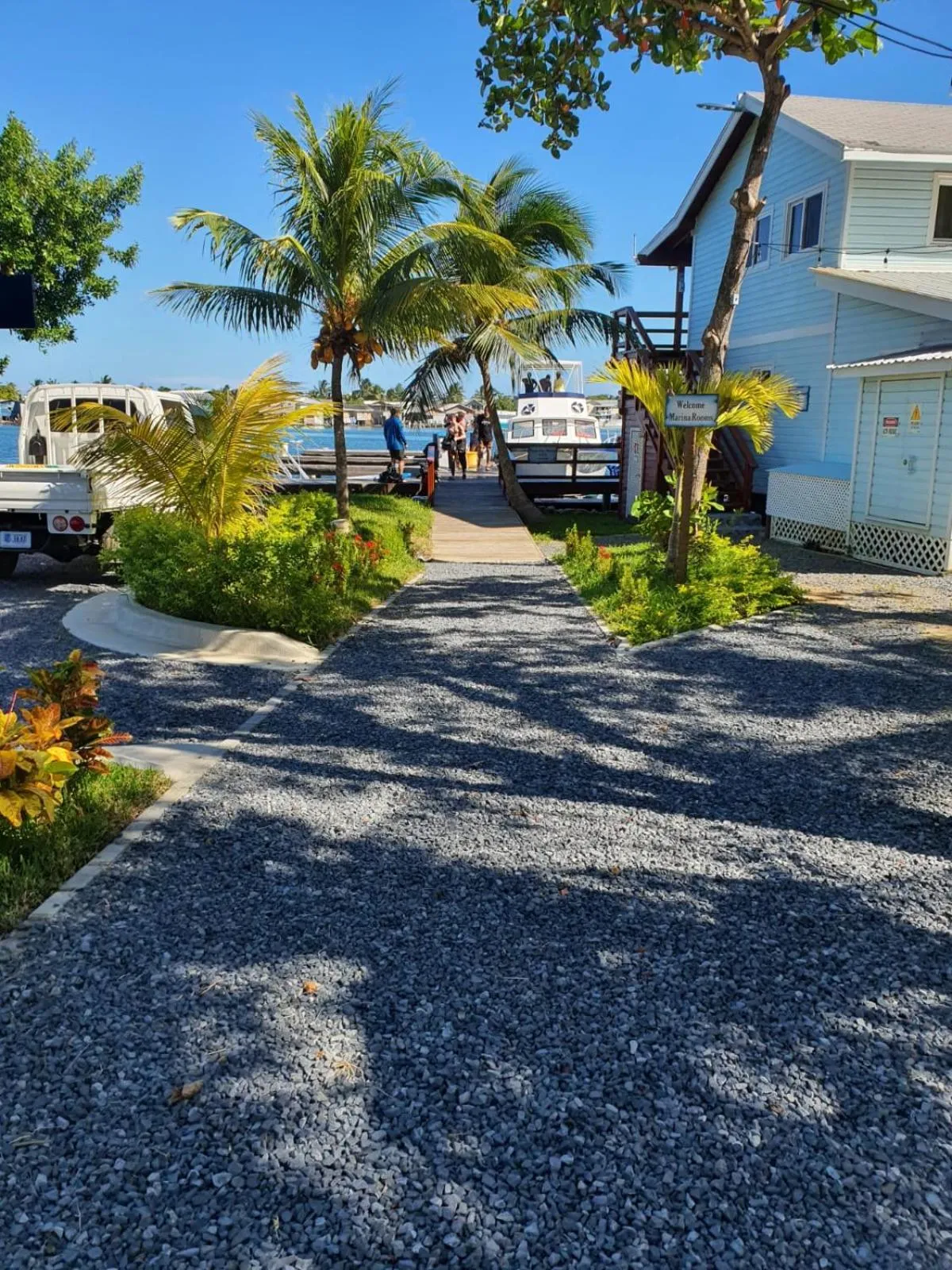 Property building in Hotel and Dive Center Roatan Yacht Club