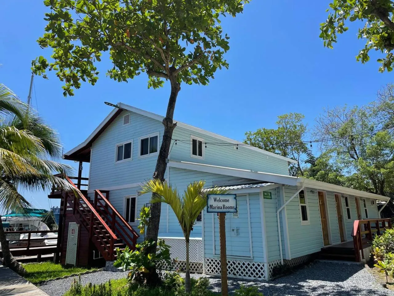 Property building in Hotel and Dive Center Roatan Yacht Club