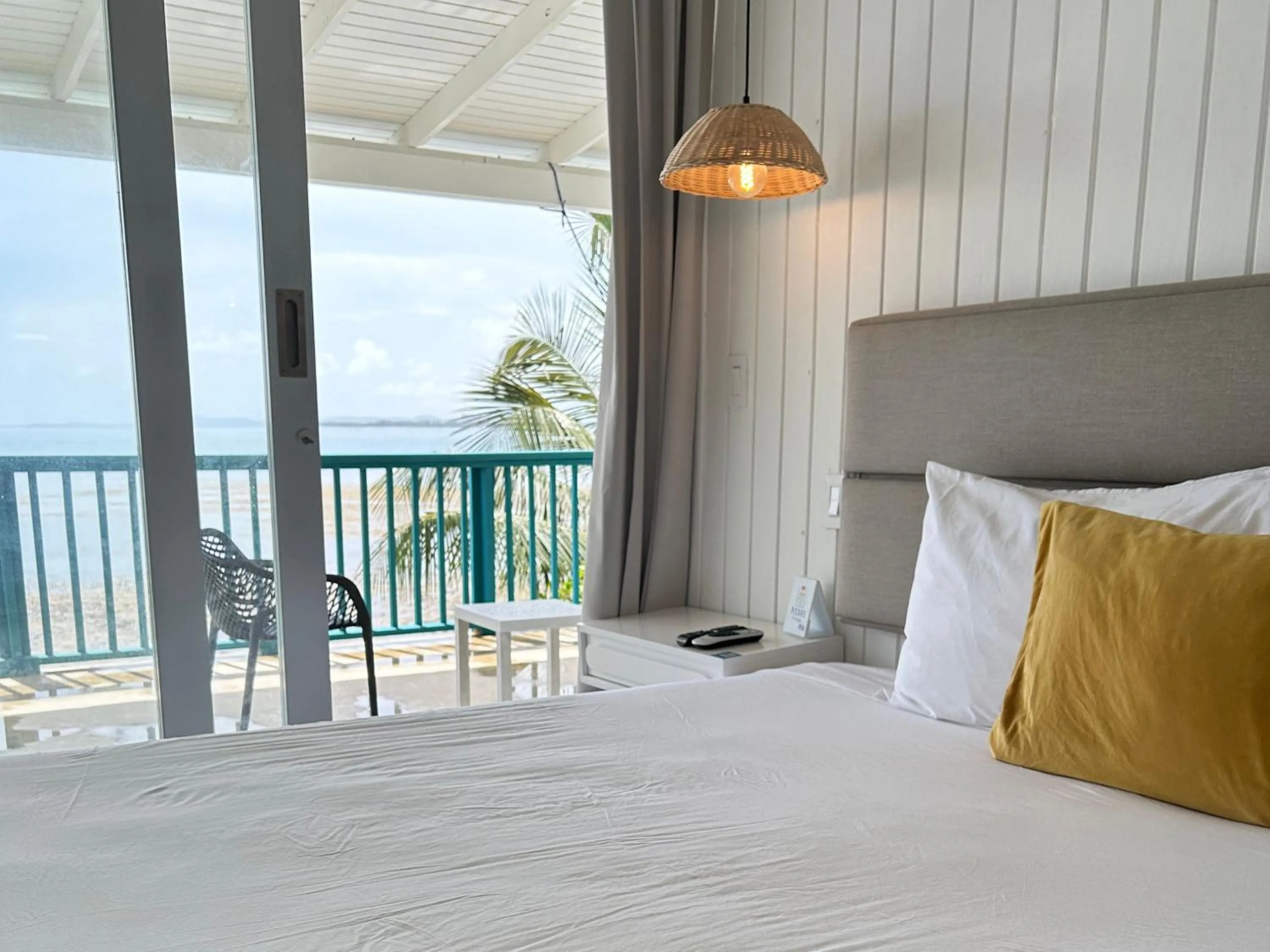 Balcony/Terrace, Bed in Picuas Village