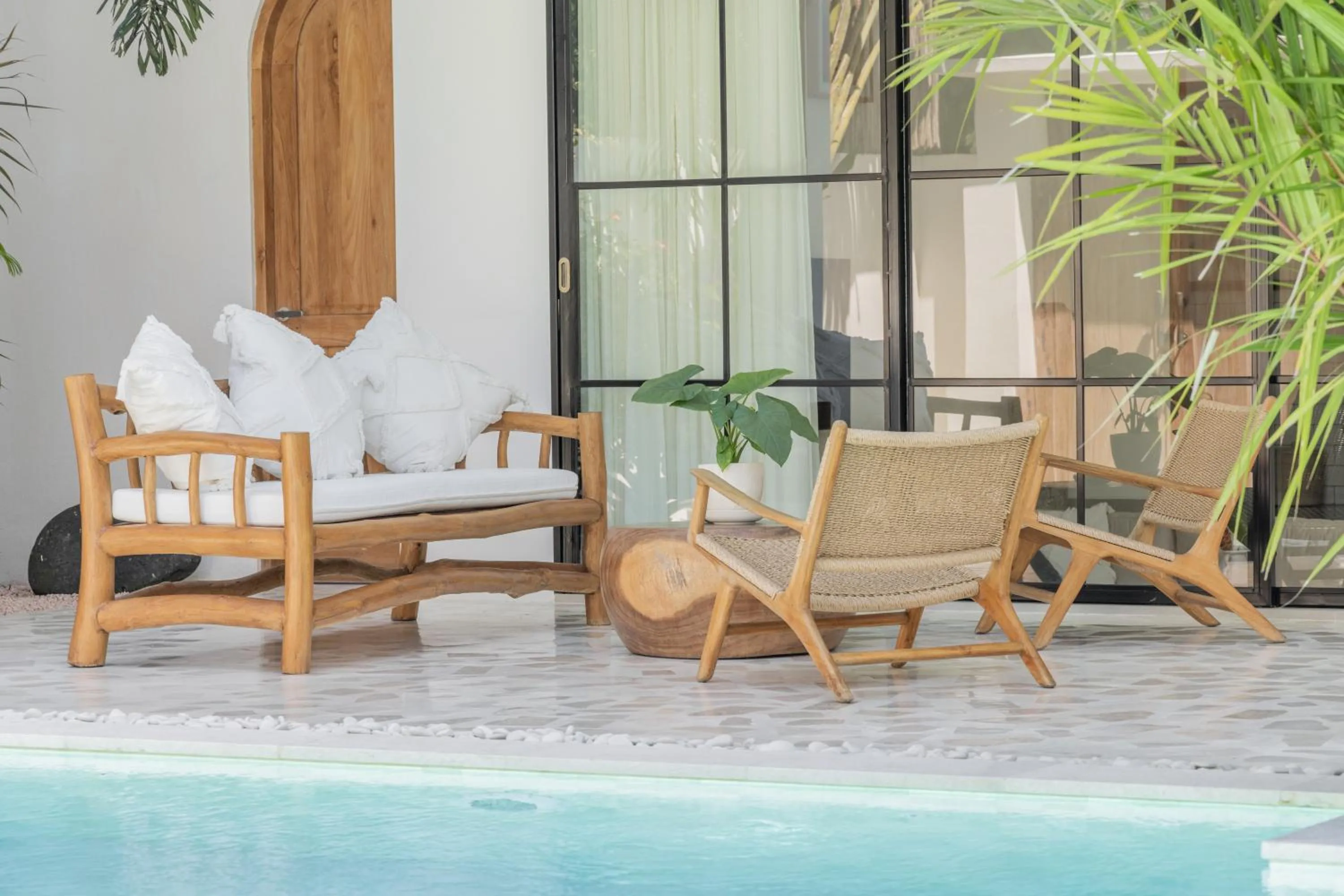 Seating area in Casa Philip