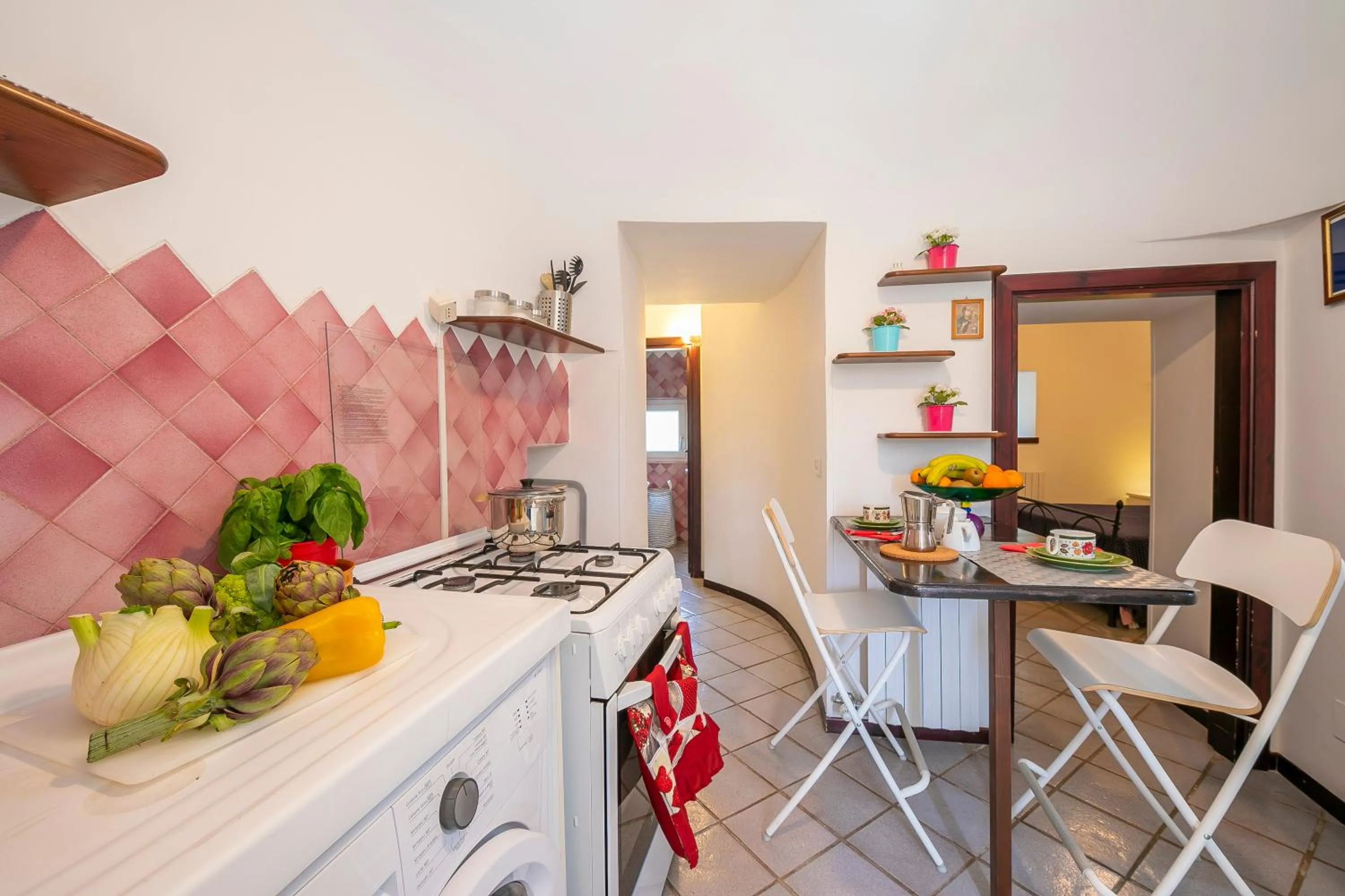 Kitchen or kitchenette in La Casa Sulla Roccia Trulli Pool - Happy Rentals