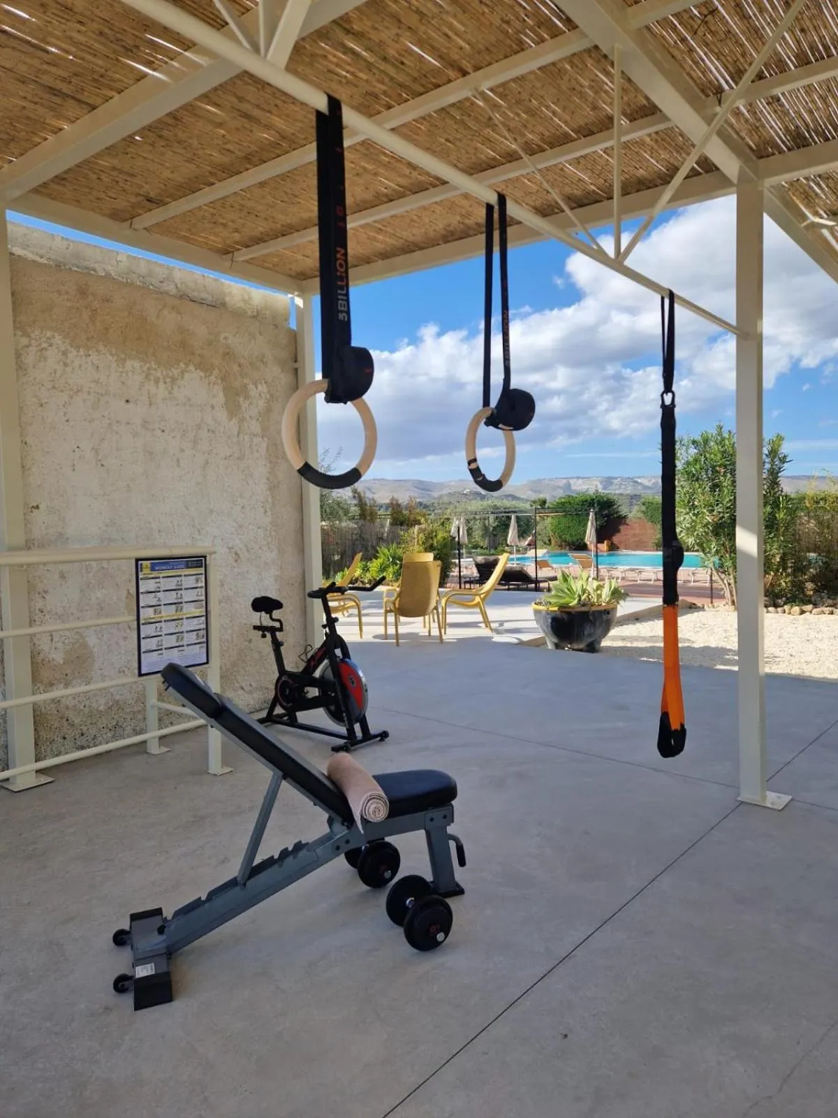 Fitness centre/facilities in Hotel Villa Favorita