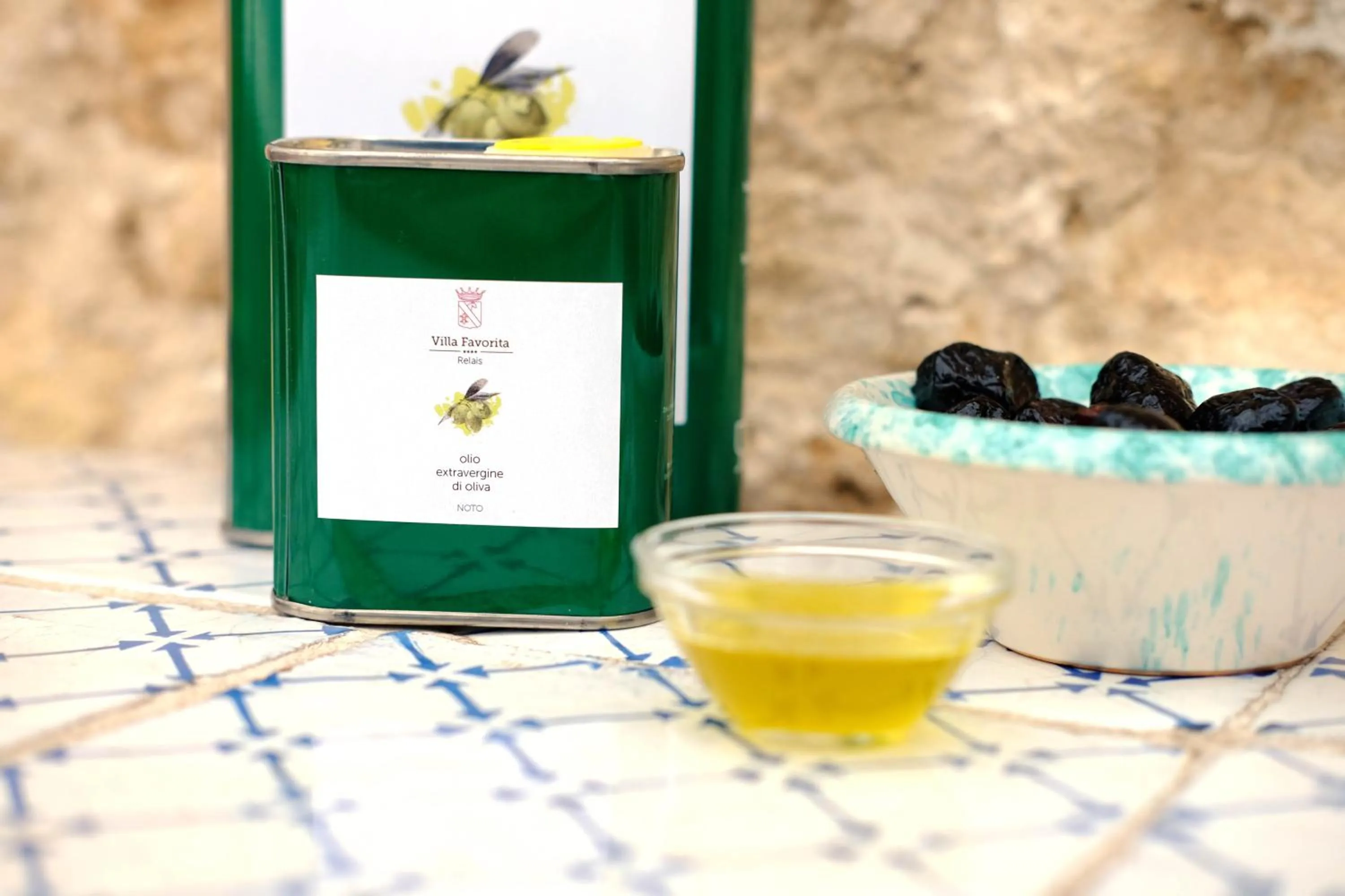 Food and drinks in Hotel Villa Favorita