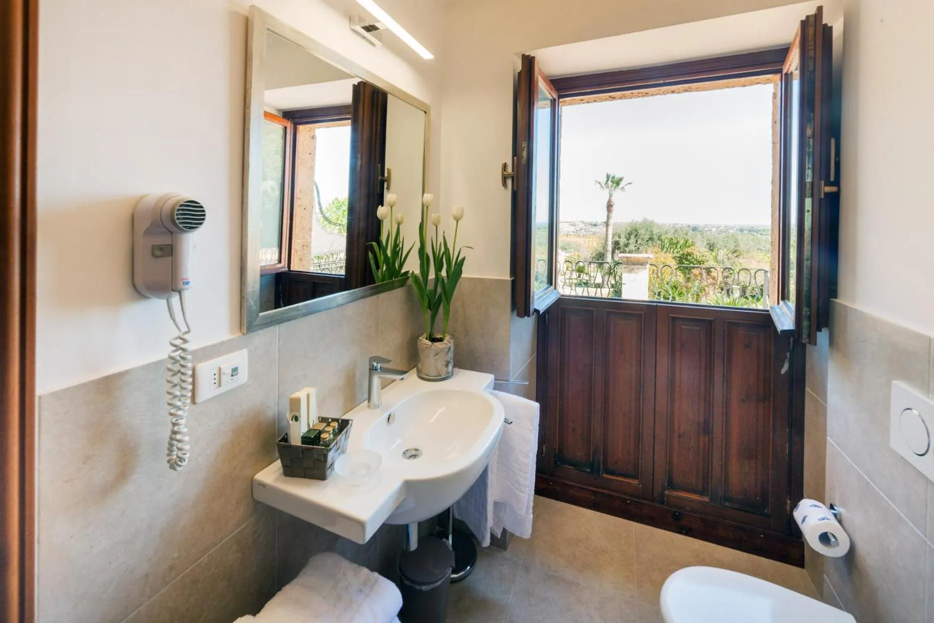 Bathroom in Hotel Villa Favorita