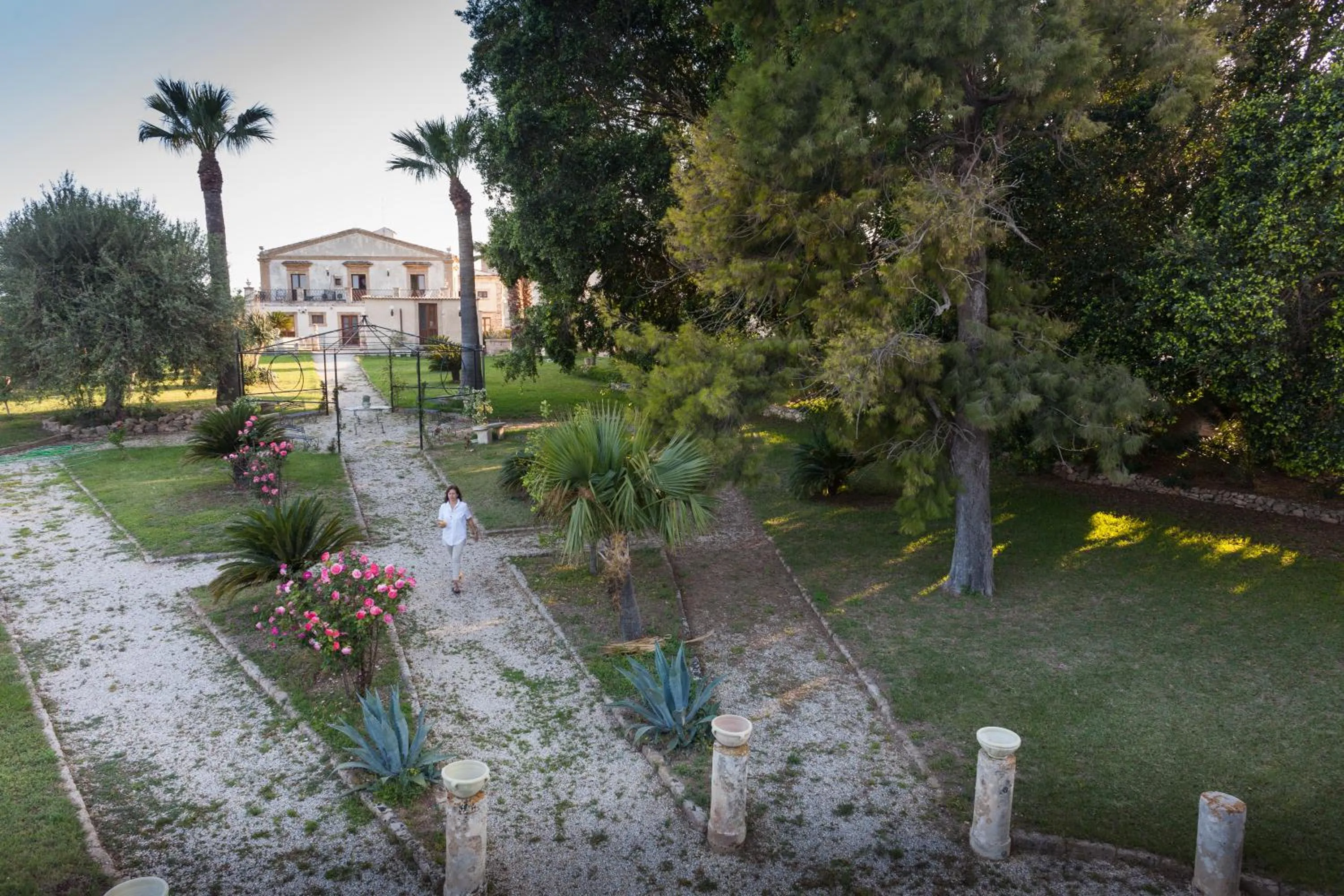 Garden in Hotel Villa Favorita