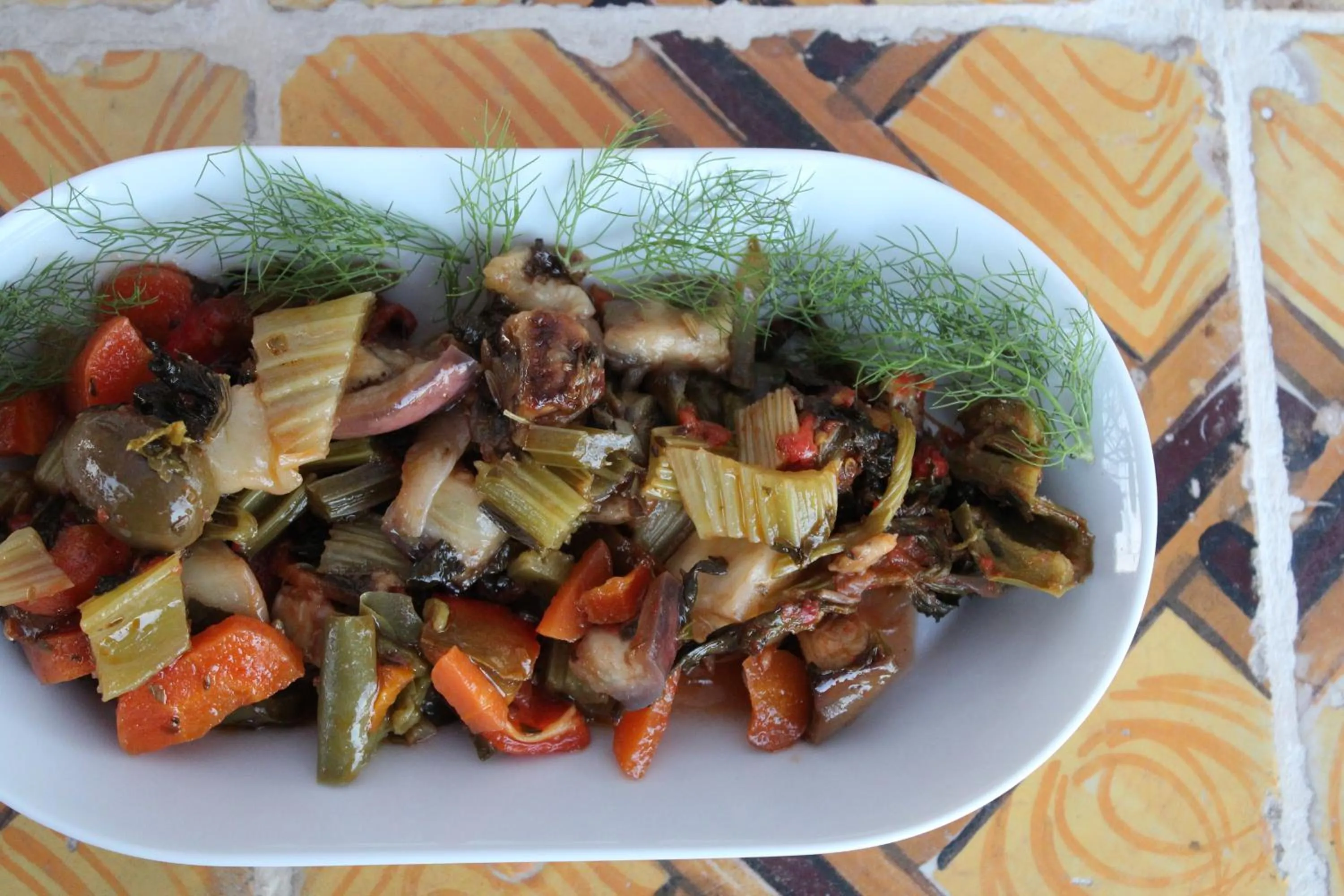 Food close-up in Hotel Villa Favorita