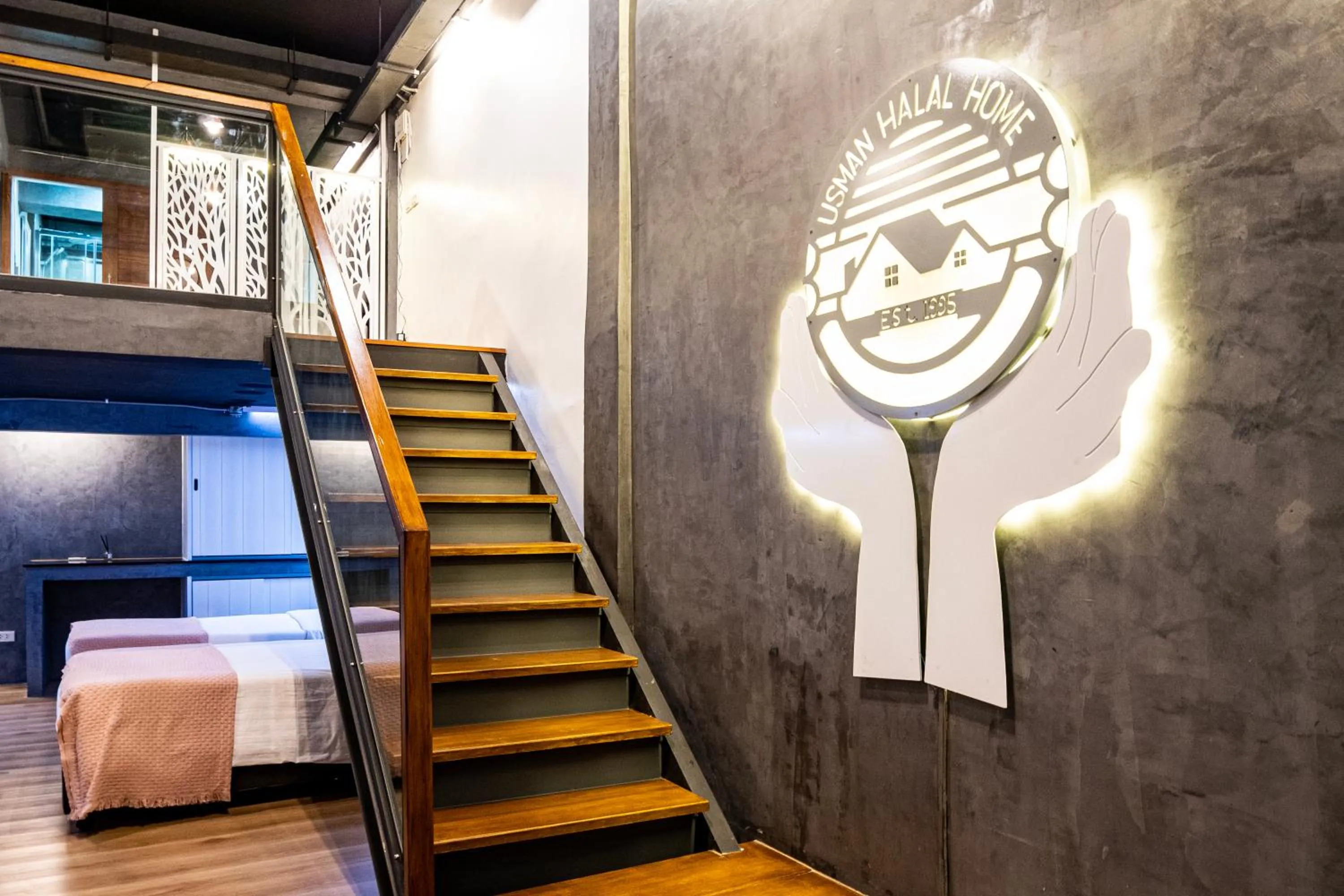 Bed in Usman Halal Home