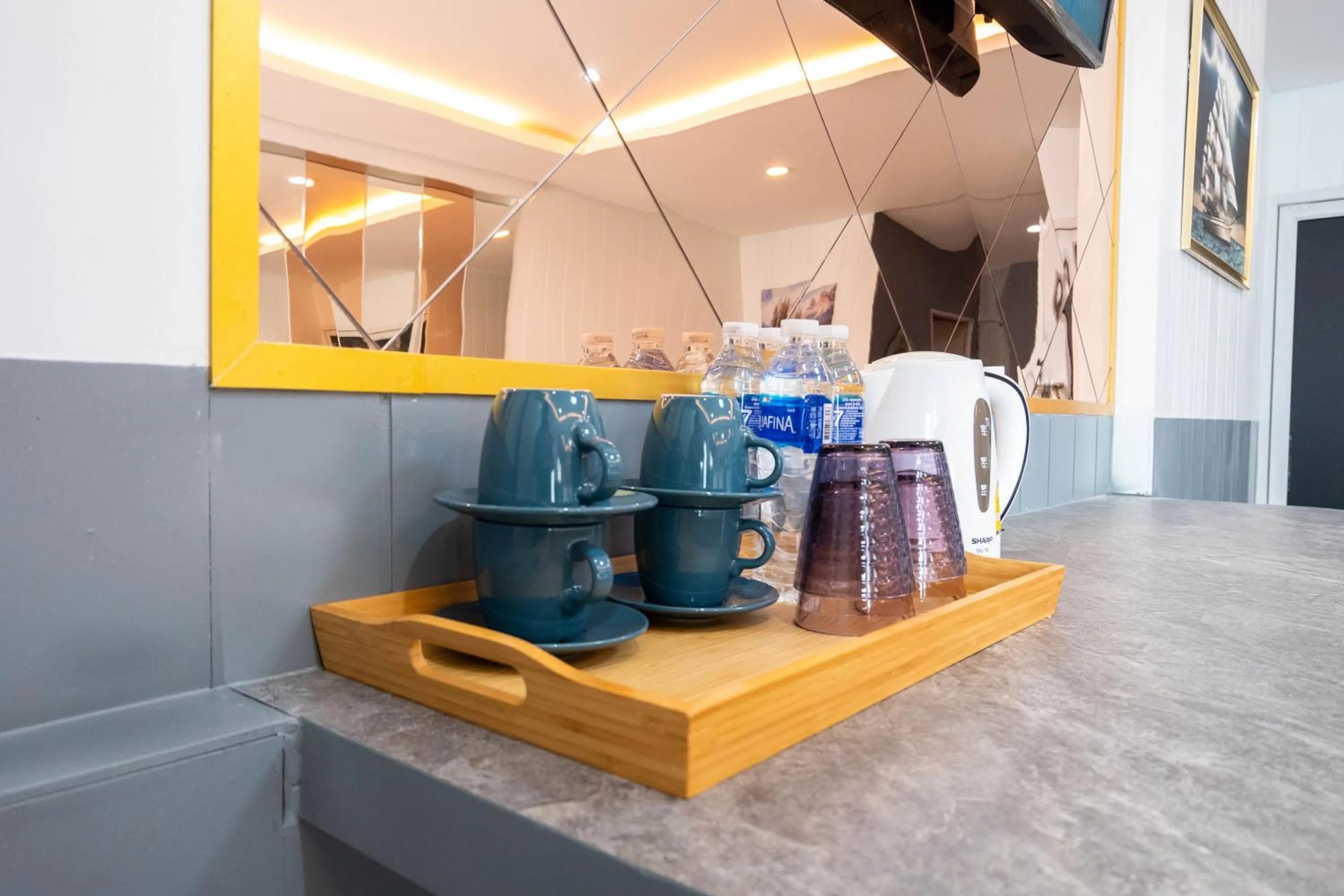 Communal lounge/ TV room in Usman Halal Home