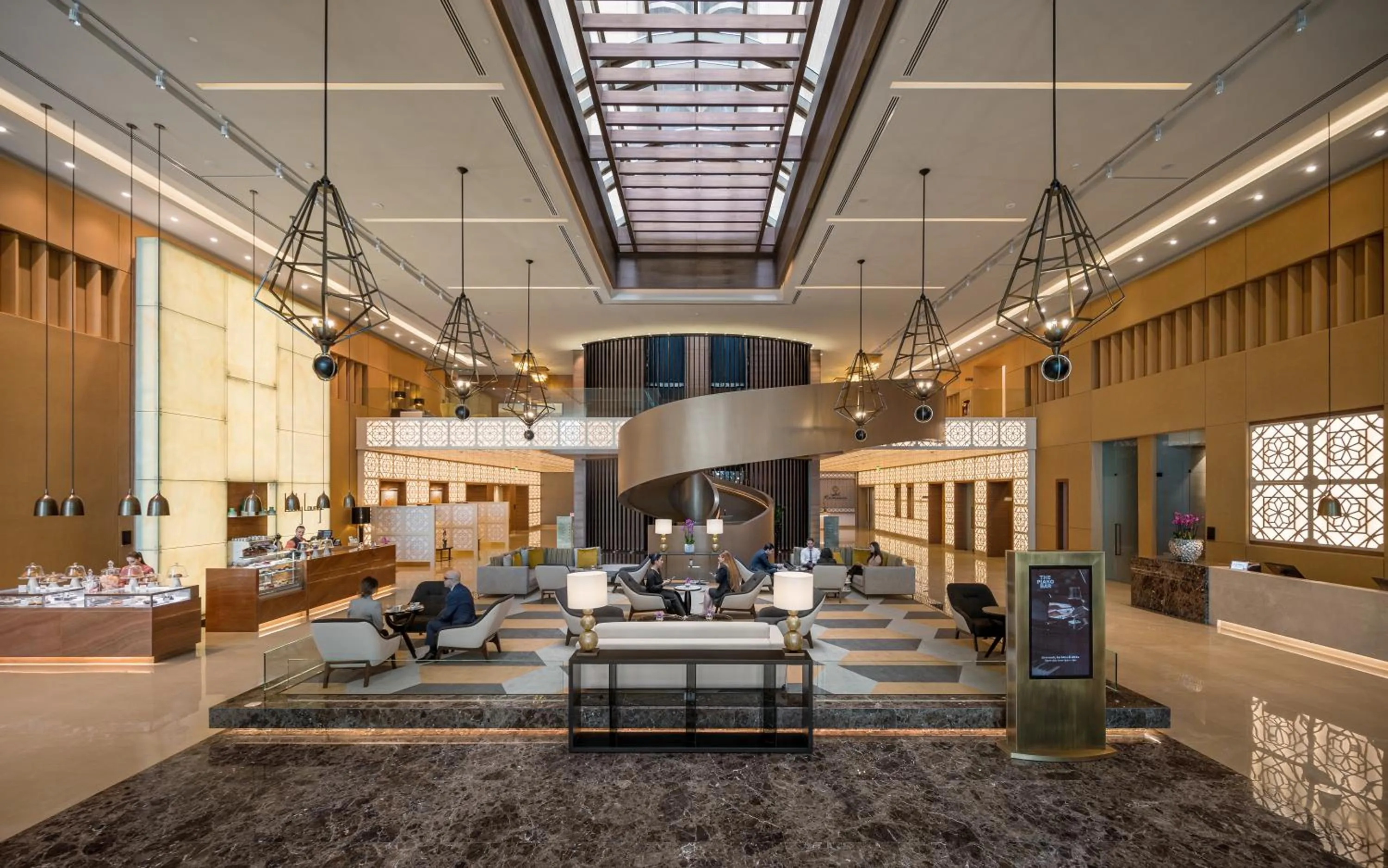 Lobby or reception in Slemani Rotana