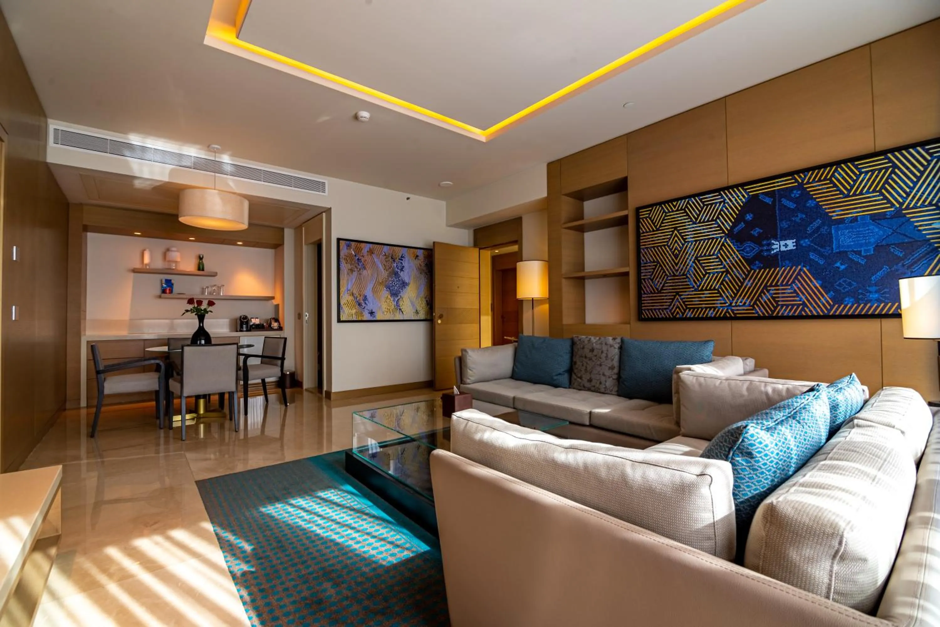 Living room in Slemani Rotana