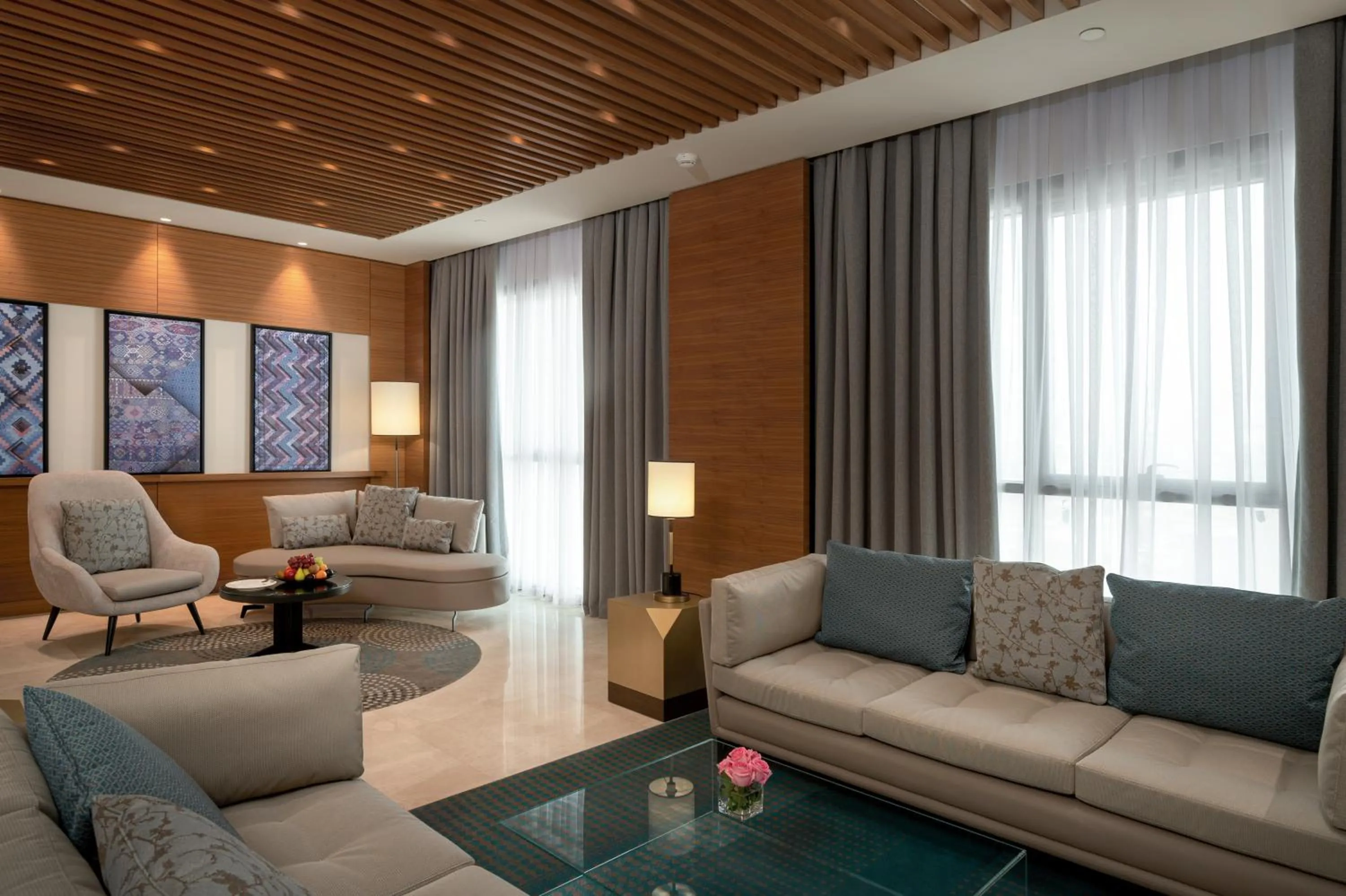 Seating area in Slemani Rotana