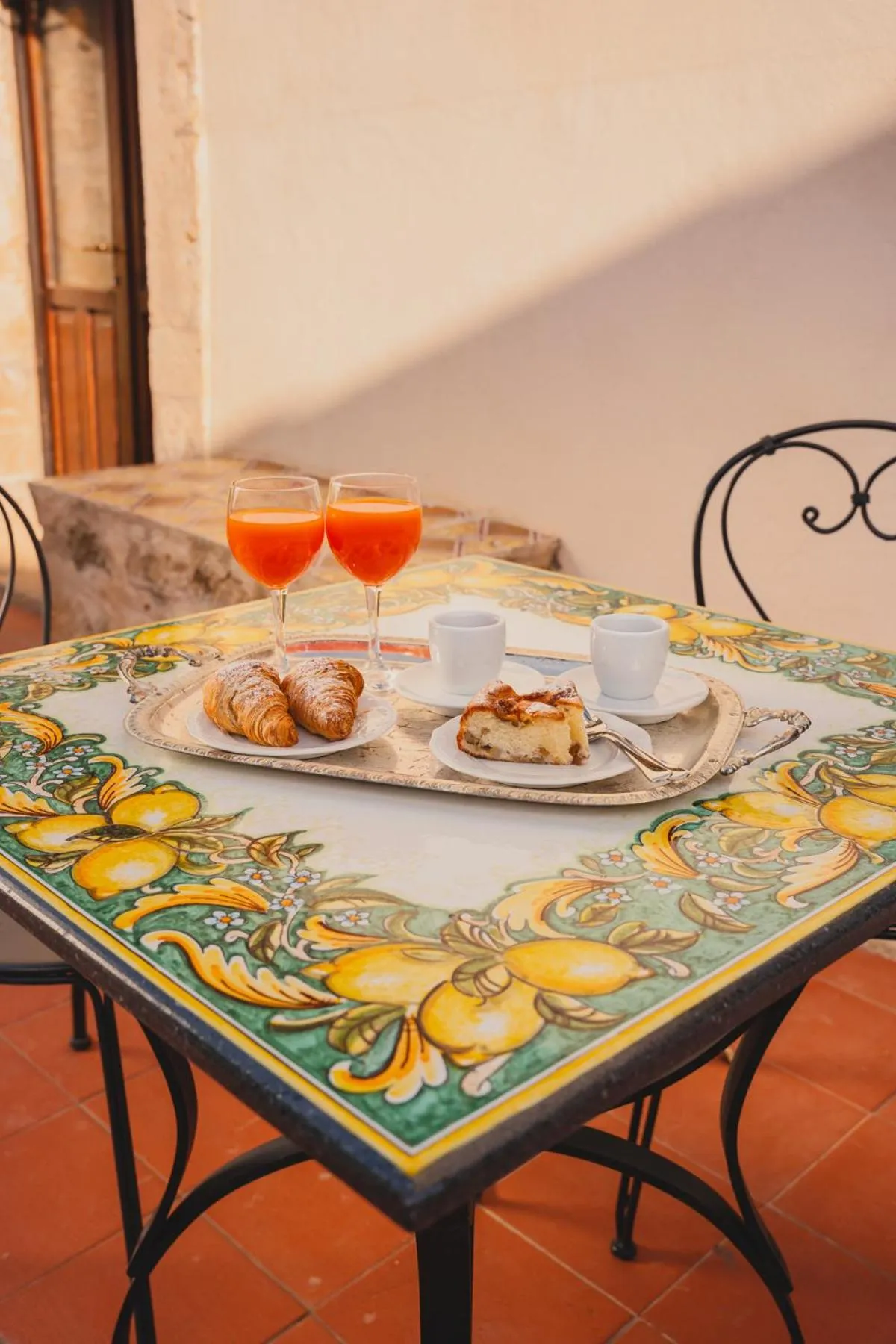 Breakfast in Hotel Villa Giulia