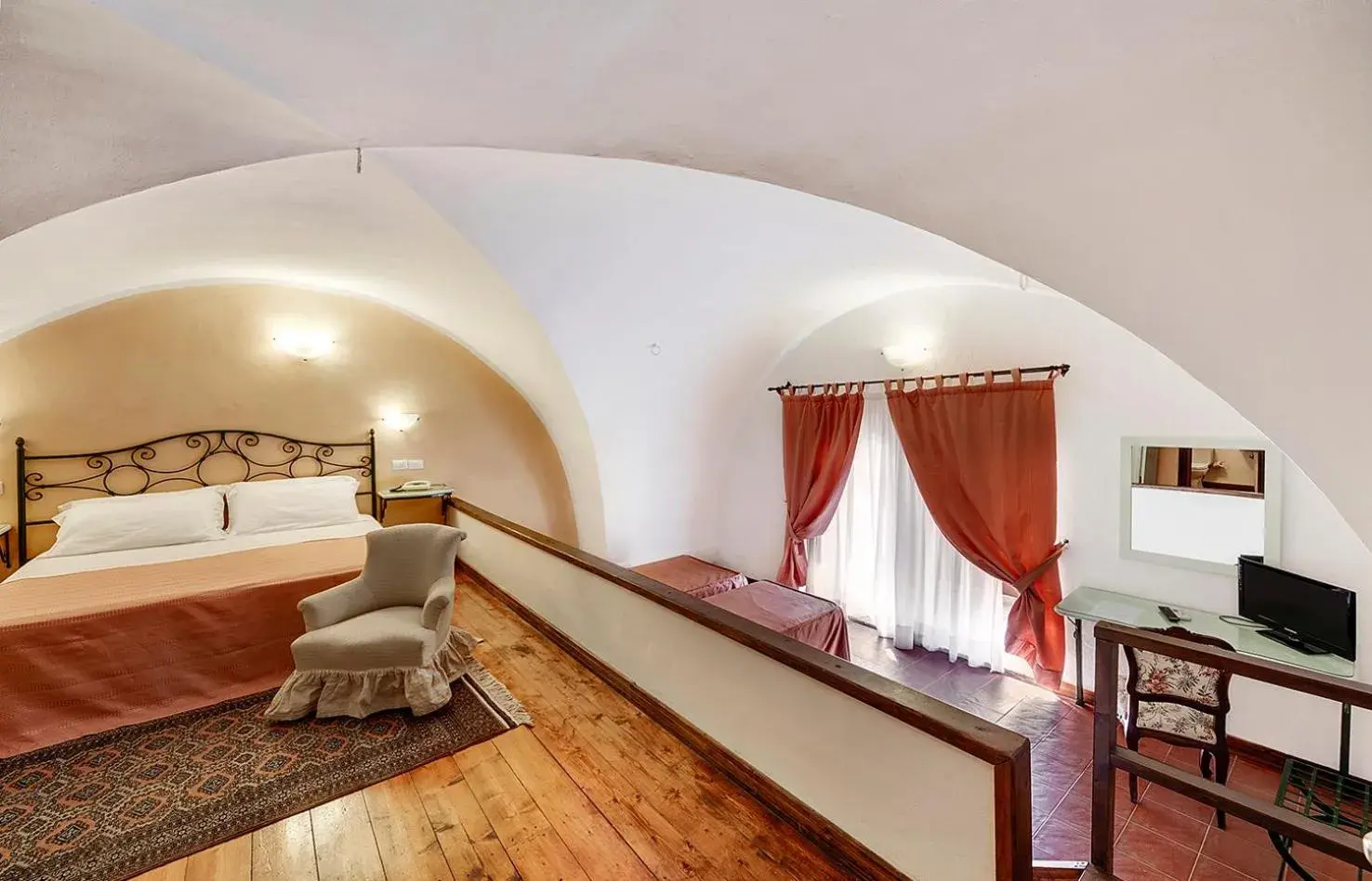 Bed in Hotel Villa Giulia Bed in Hotel Villa Giulia