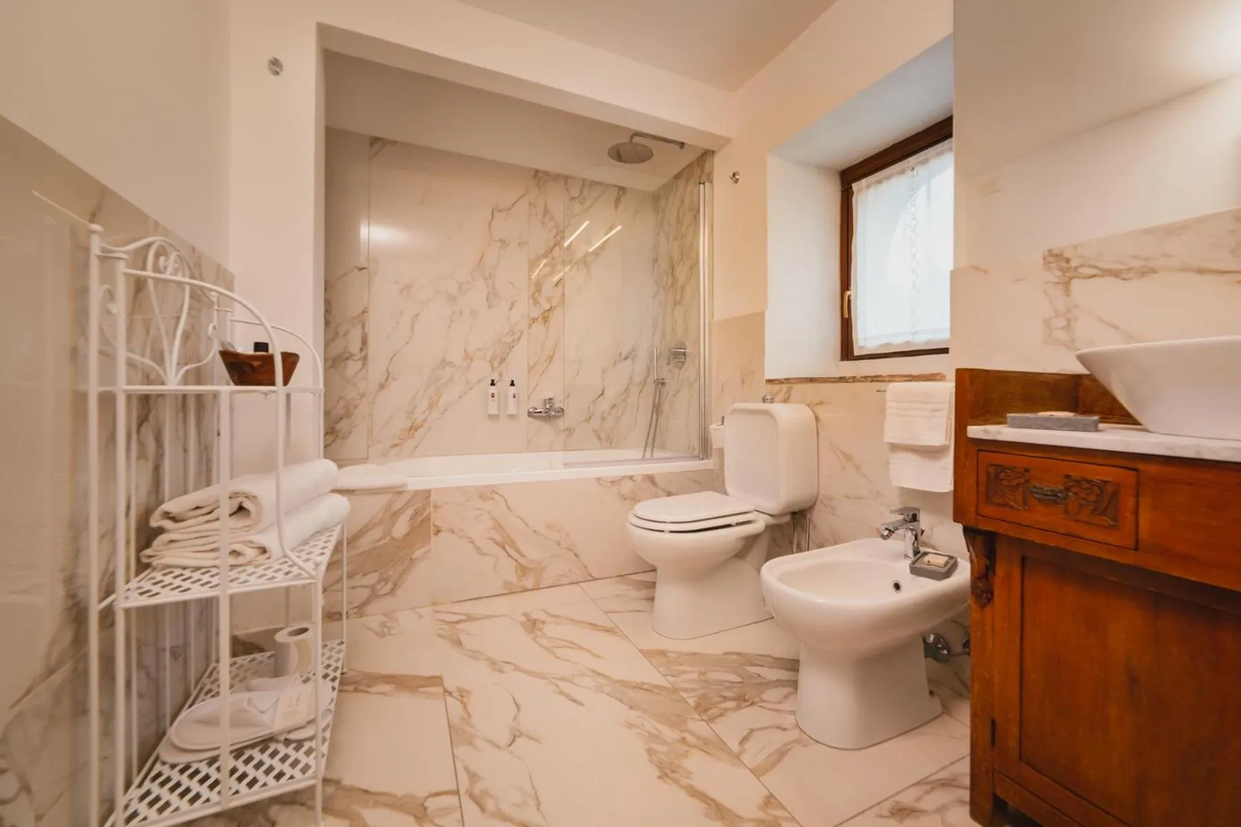 Bathroom in Hotel Villa Giulia