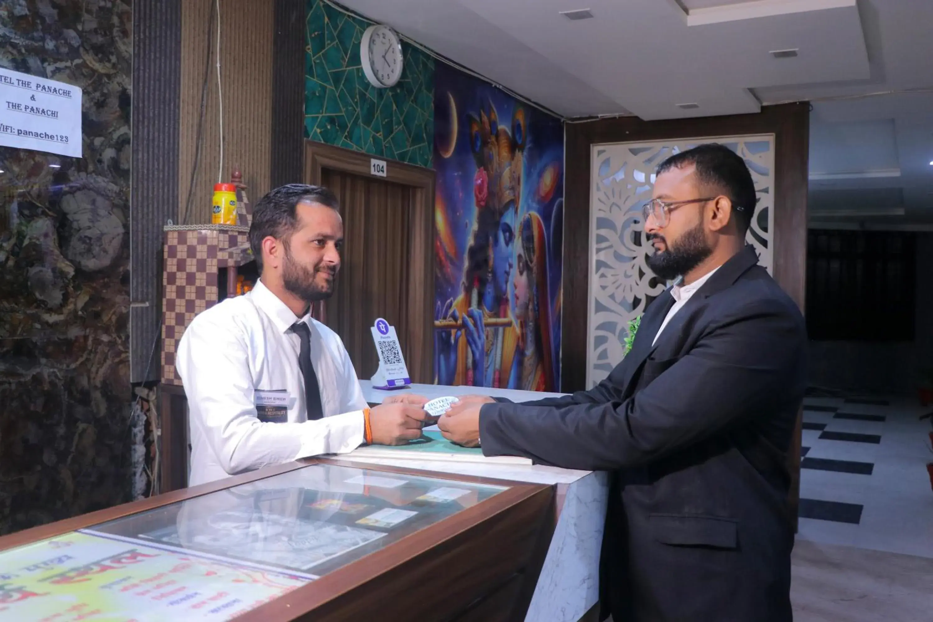 Lobby or reception in Hotel Panache 500 Mtrs From Shri Krishna Janma bhumi Teample Lobby or reception in Hotel Panache 500 Mtrs From Shri Krishna Janma bhumi Teample