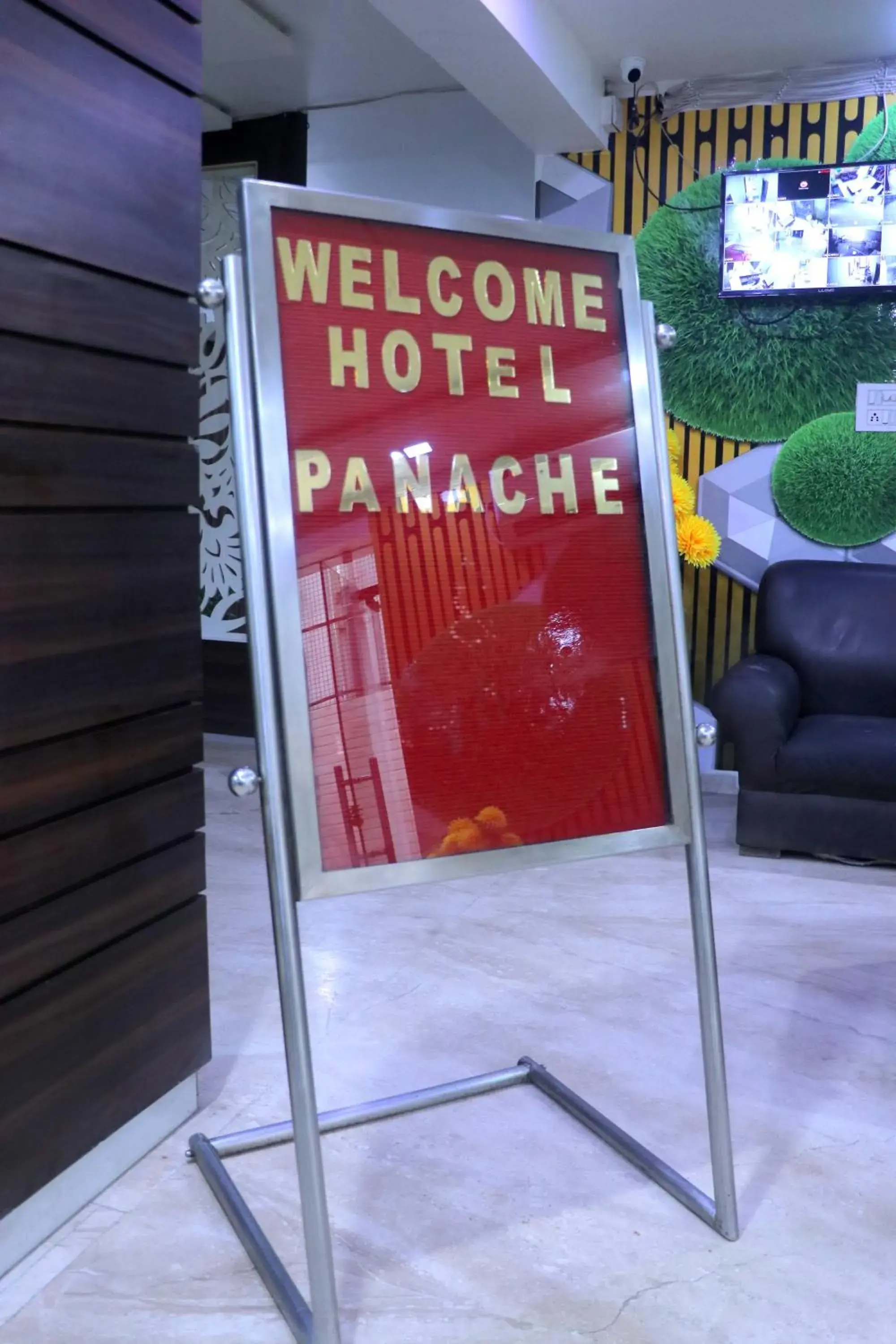 Lobby or reception in Hotel Panache 500 Mtrs From Shri Krishna Janma bhumi Teample Lobby or reception in Hotel Panache 500 Mtrs From Shri Krishna Janma bhumi Teample