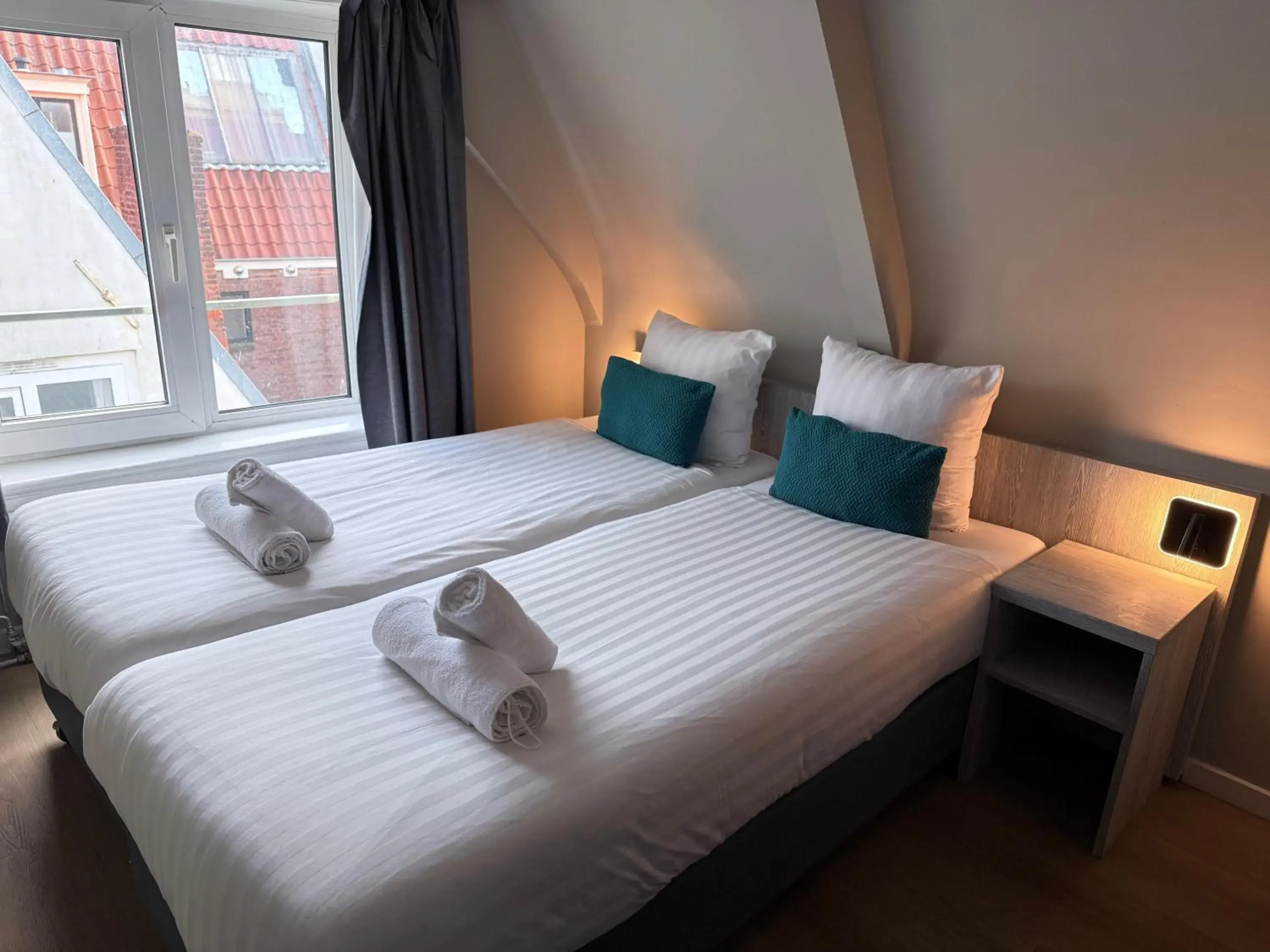 Bed in The Crown Hotel Bed in The Crown Hotel