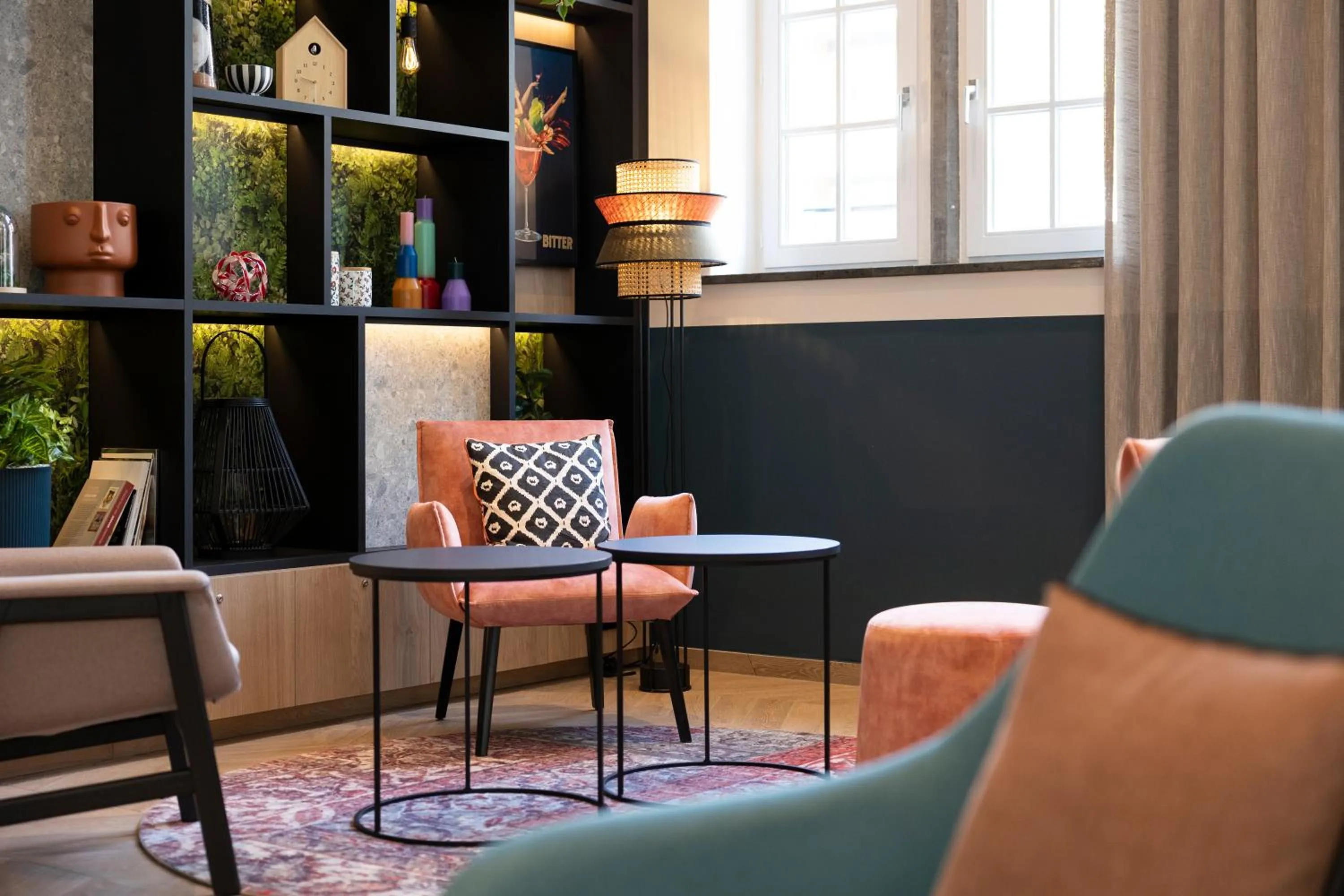 Lounge or bar in B&B HOTEL Hasselt