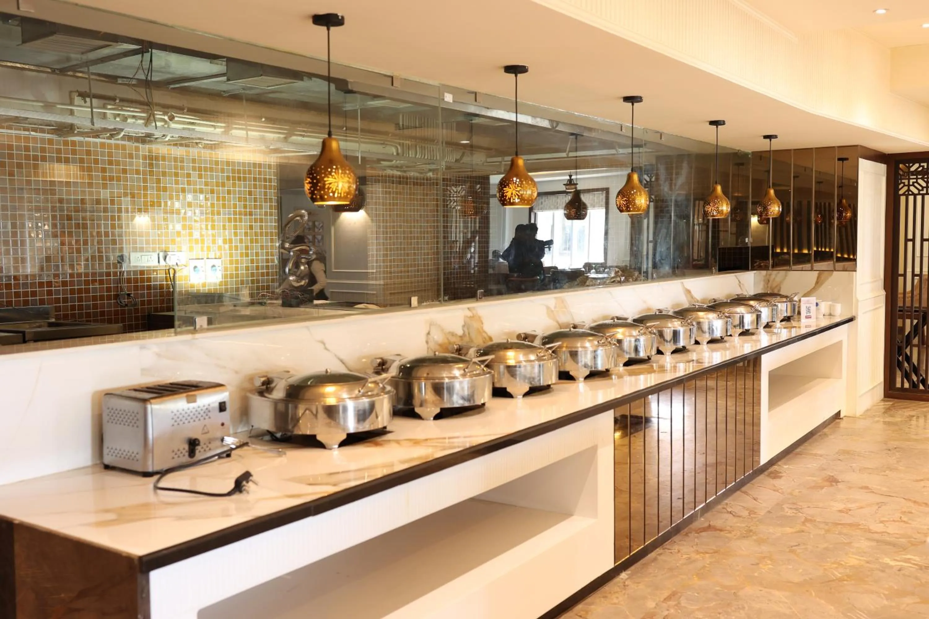 Breakfast in Pride Hotel Bhopal