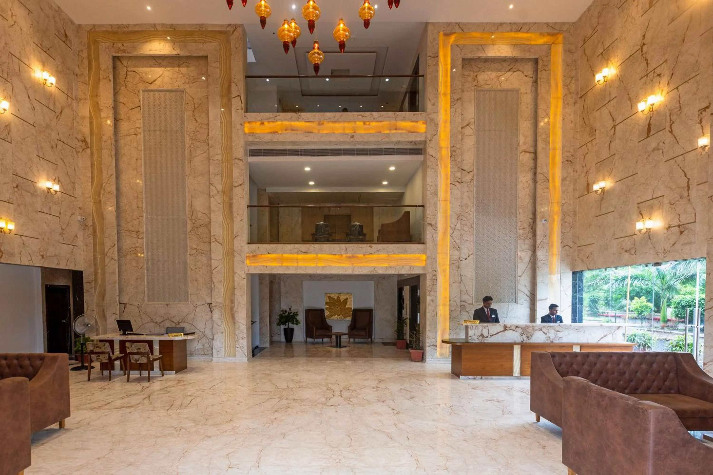 Lobby or reception in Pride Hotel Bhopal