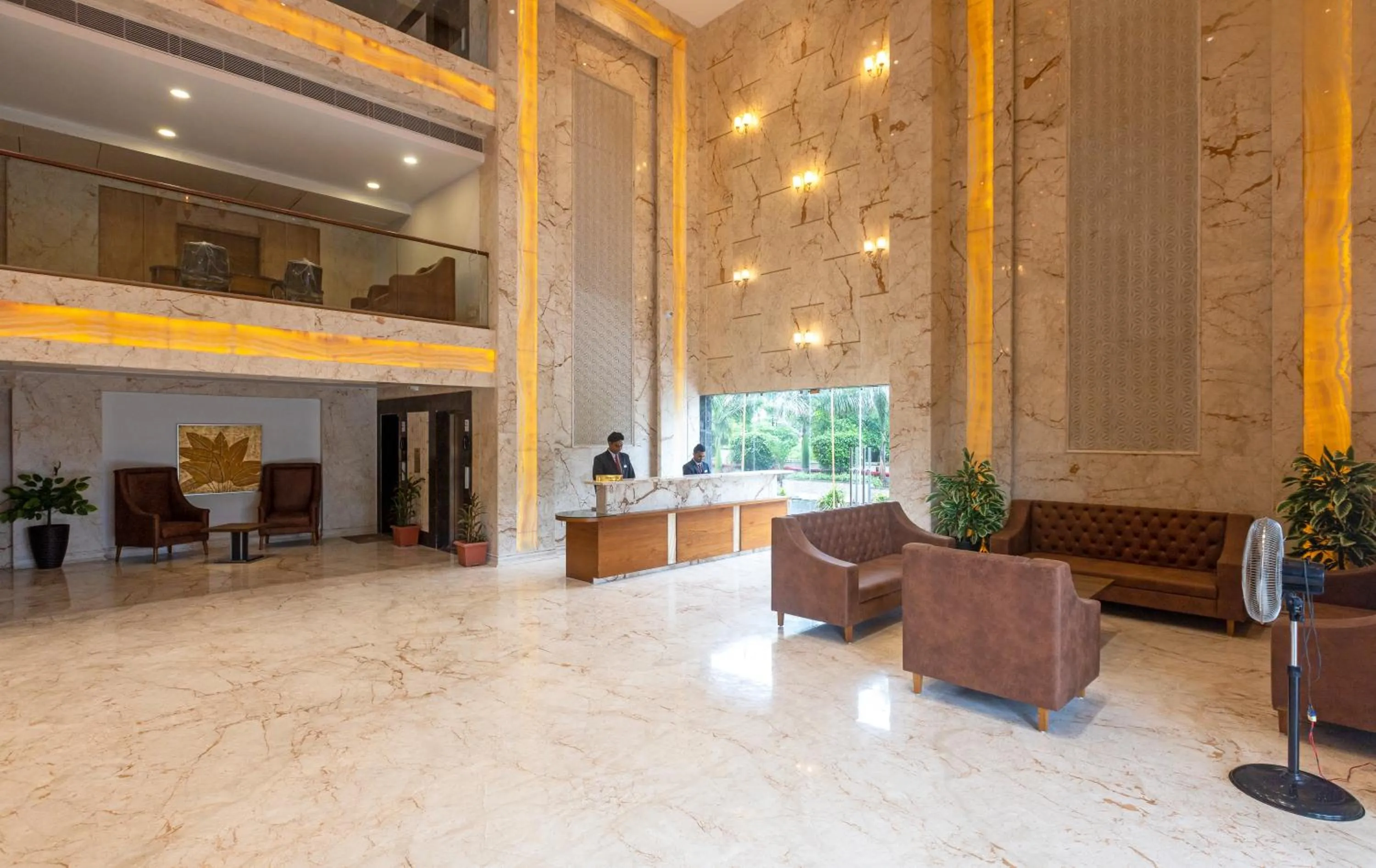 Lobby or reception in Pride Hotel Bhopal
