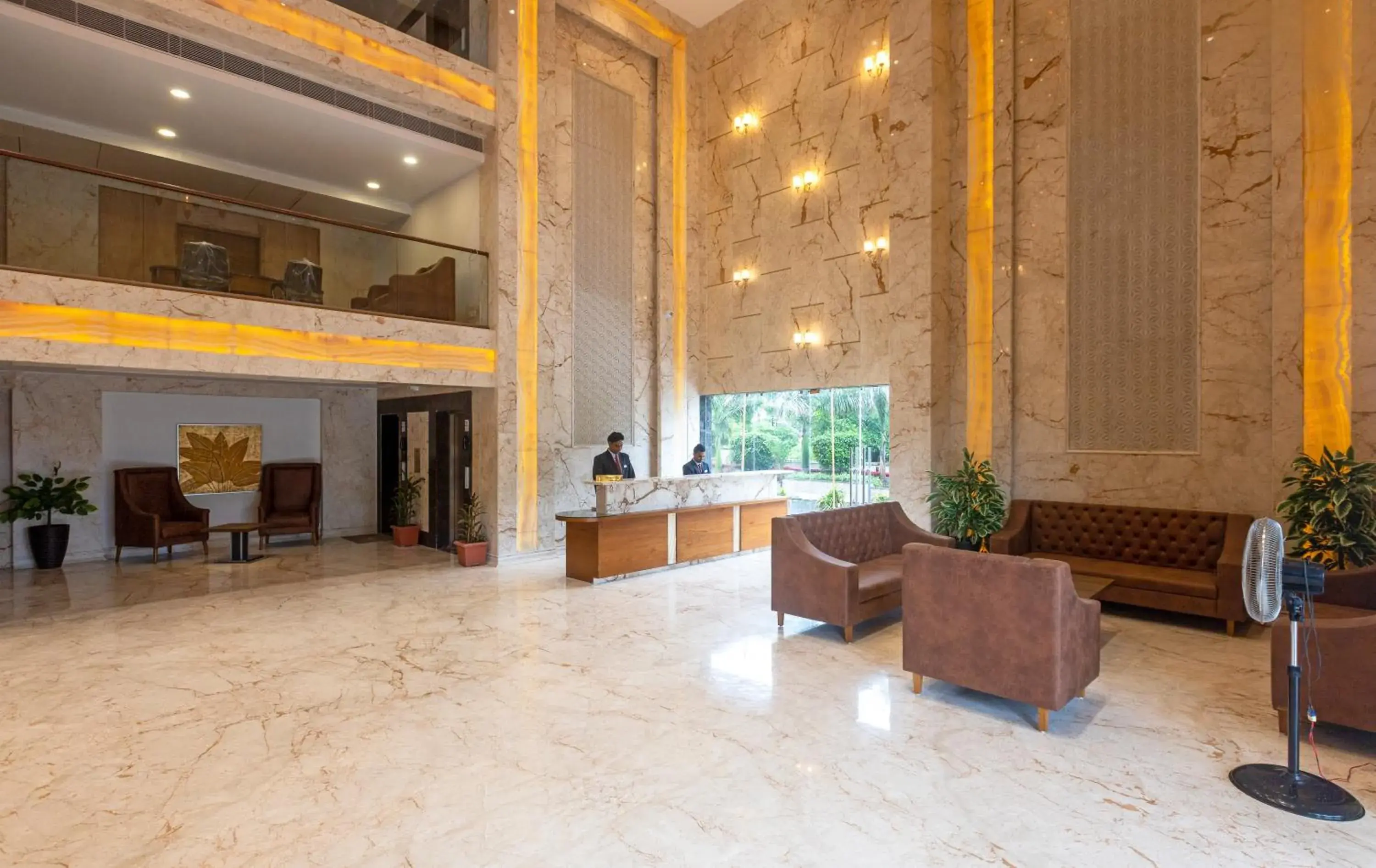 Lobby or reception in Pride Hotel Bhopal Lobby or reception in Pride Hotel Bhopal