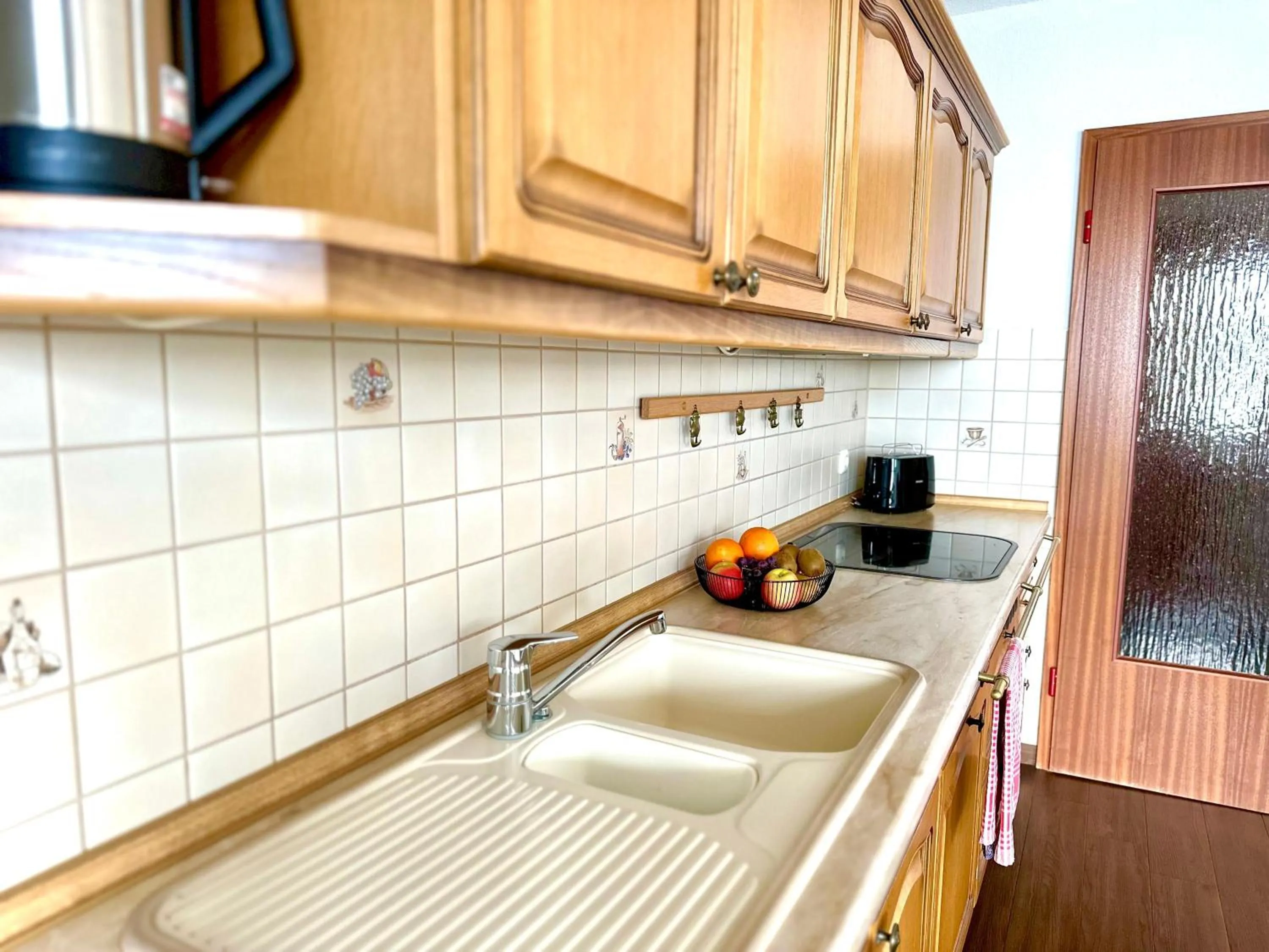 Kitchen or kitchenette in Hotel Seerose Bad Malente