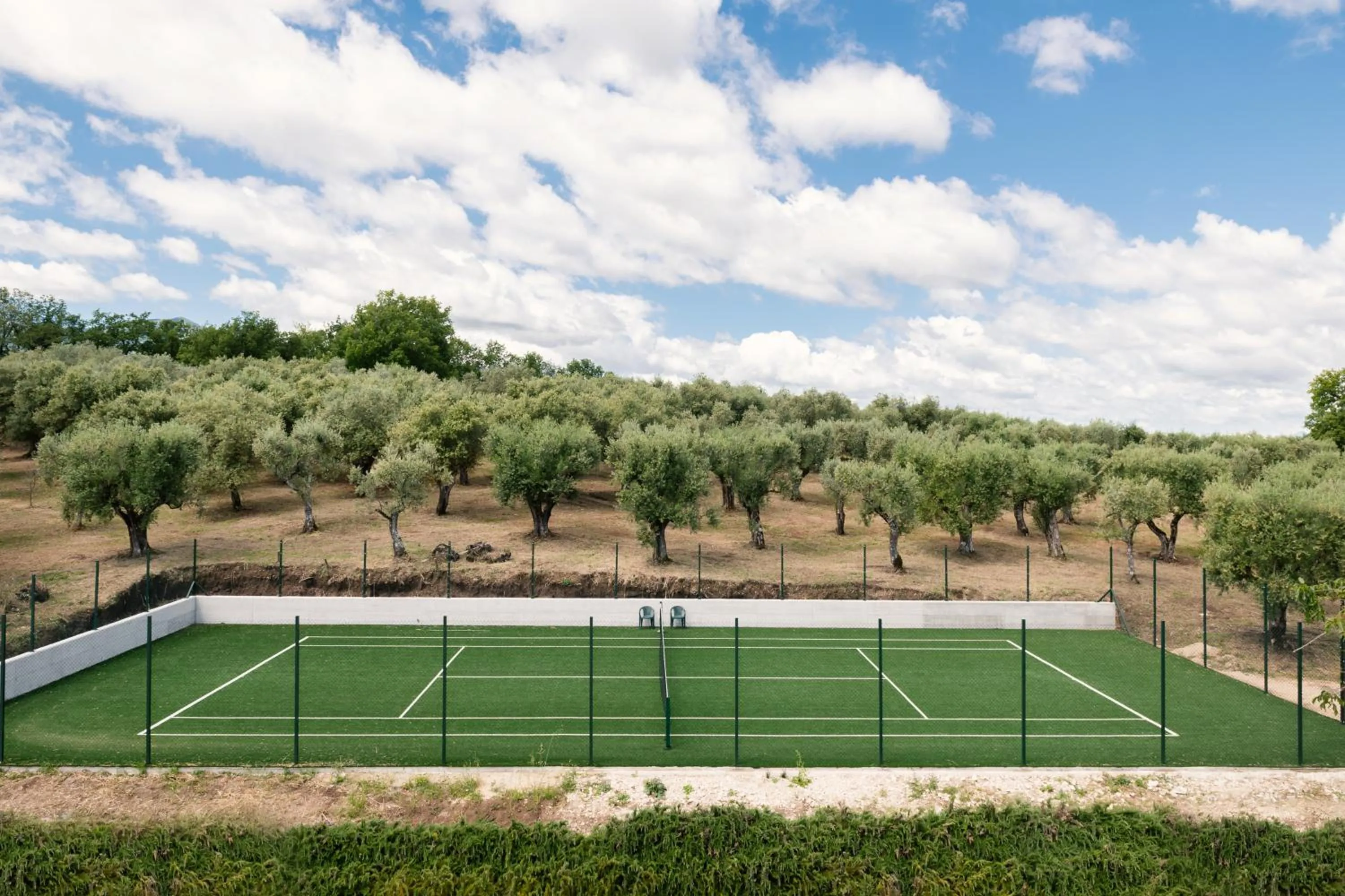Tennis court in Agriturismo Le Masciare