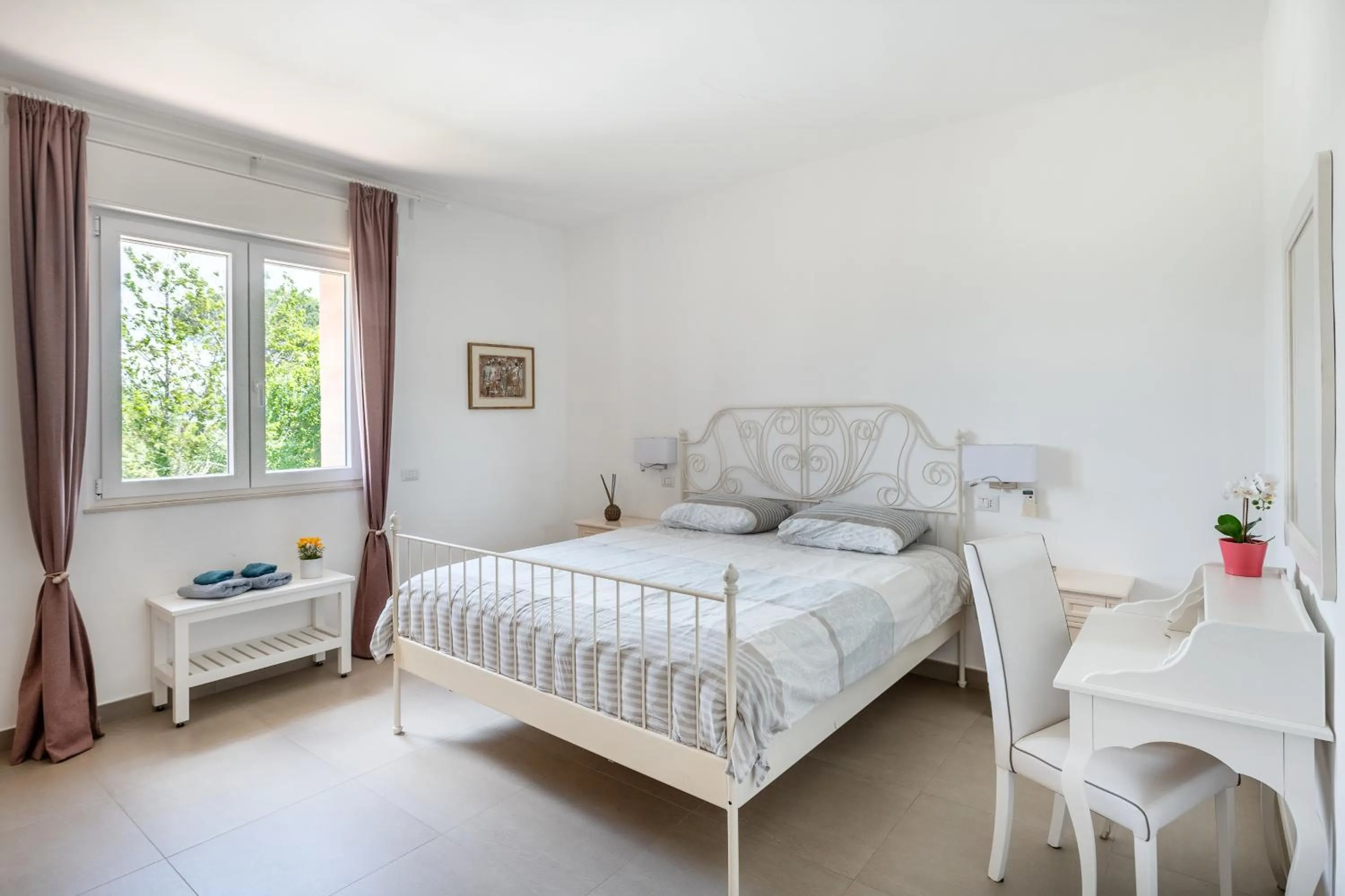 Bedroom, Bed in Agriturismo Le Masciare