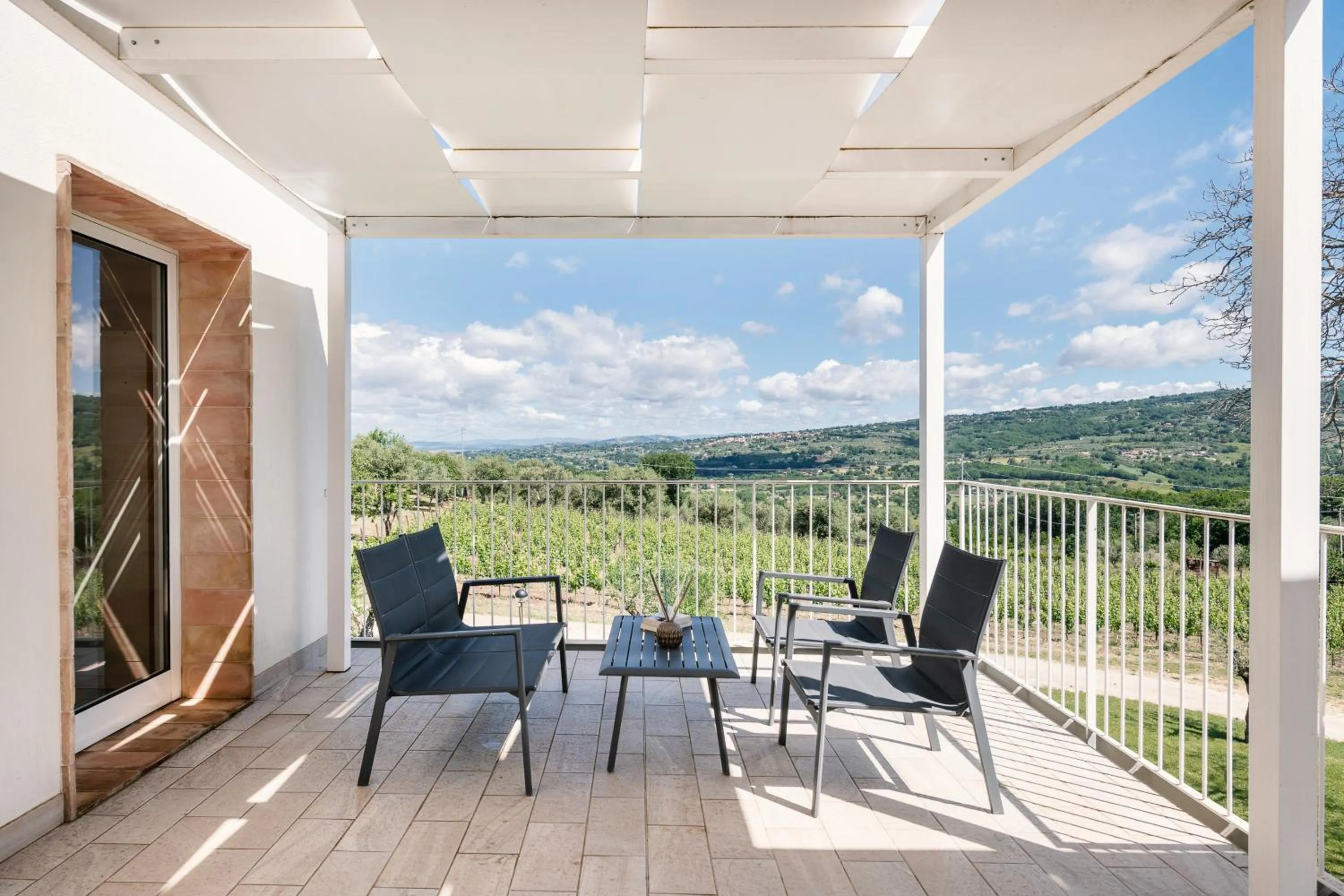 Balcony/Terrace in Agriturismo Le Masciare