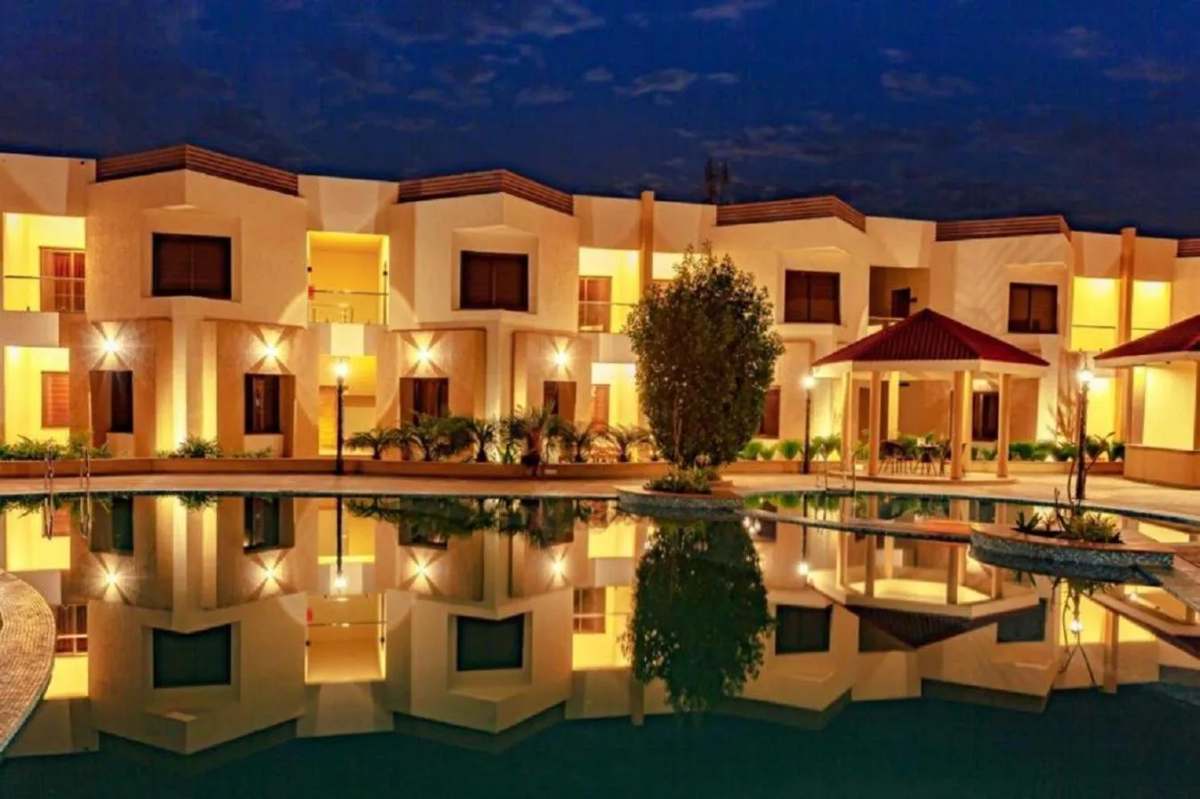 Property building in Bapu's Resort, Dwarka