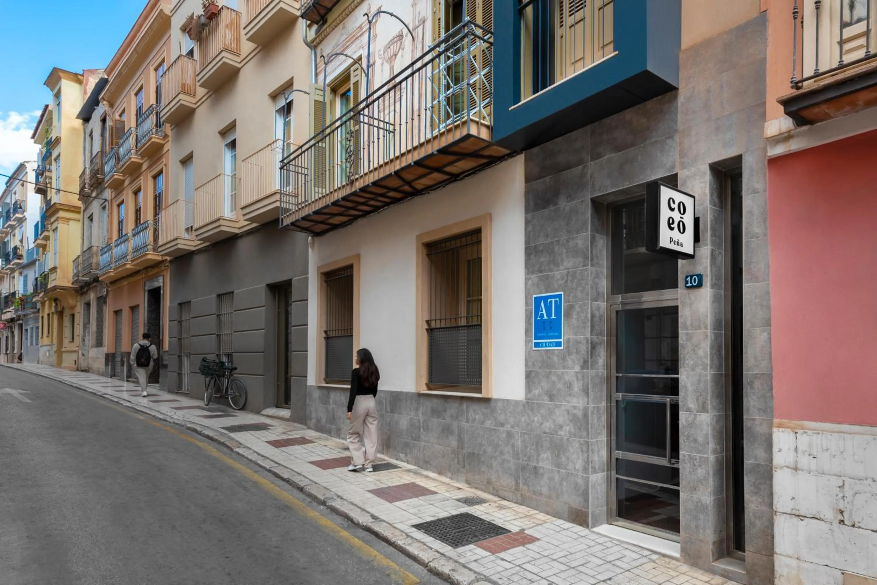 Property building in Coeo Peña Design Apartments