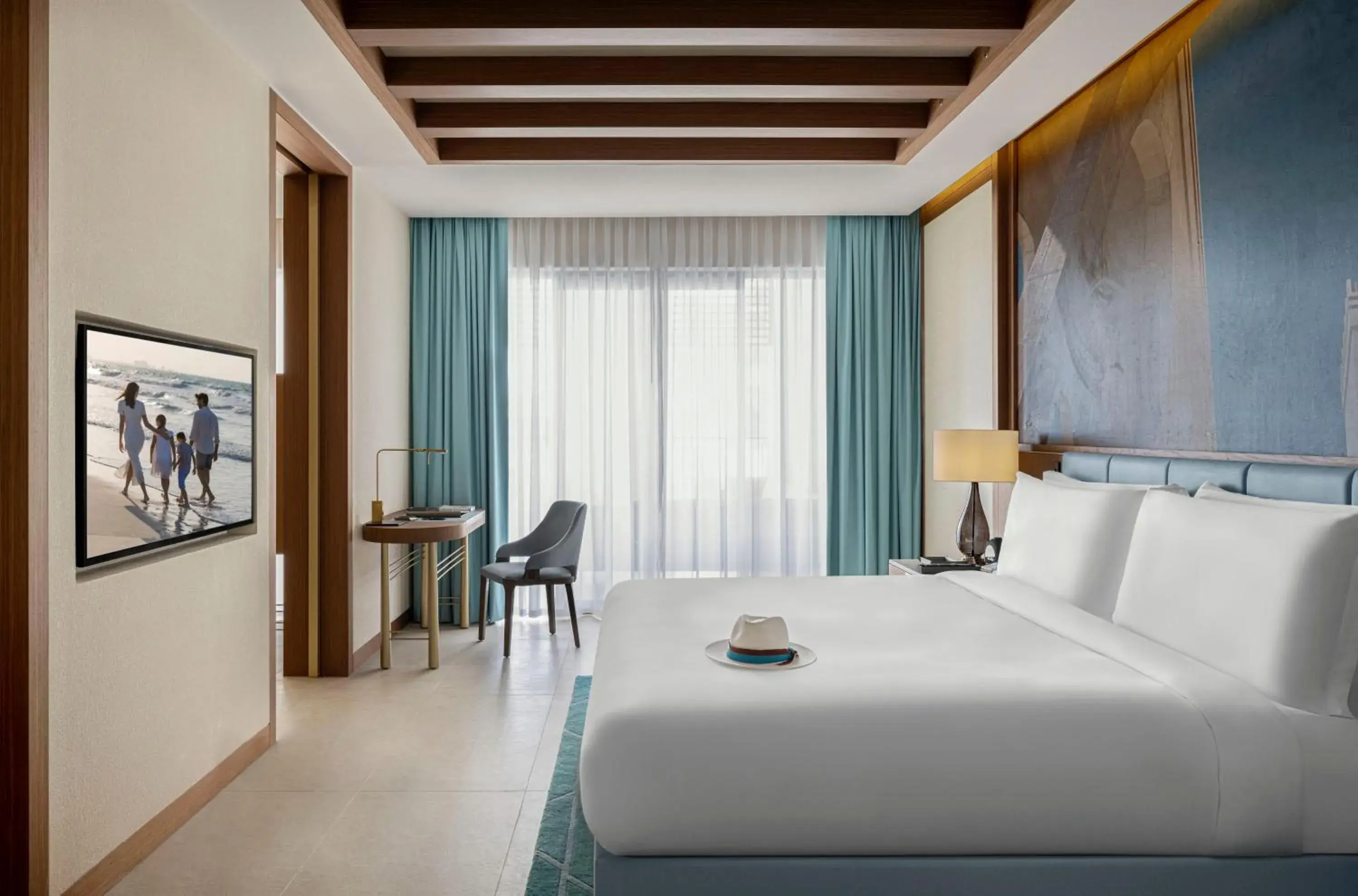 Junior Ocean Suite - with complimentary access to a private beach, 5 temperature-controlled pools, in-house cinema, Kids and Teens clubs in Jumeirah Gulf of Bahrain Junior Ocean Suite - with complimentary access to a private beach, 5 temperature-controlled pools, in-house cinema, Kids and Teens clubs in Jumeirah Gulf of Bahrain