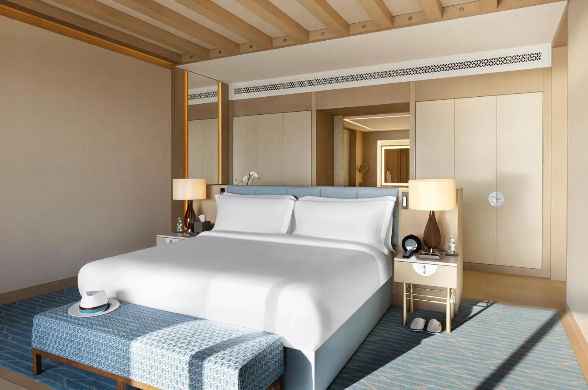 Bed in Jumeirah Gulf of Bahrain Bed in Jumeirah Gulf of Bahrain