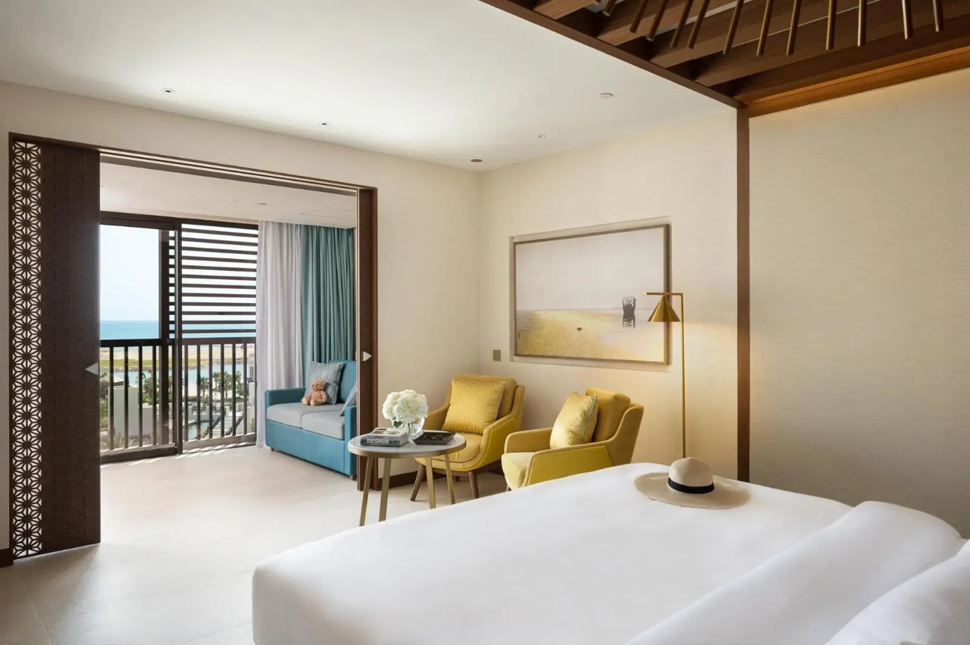 Bed in Jumeirah Gulf of Bahrain Bed in Jumeirah Gulf of Bahrain