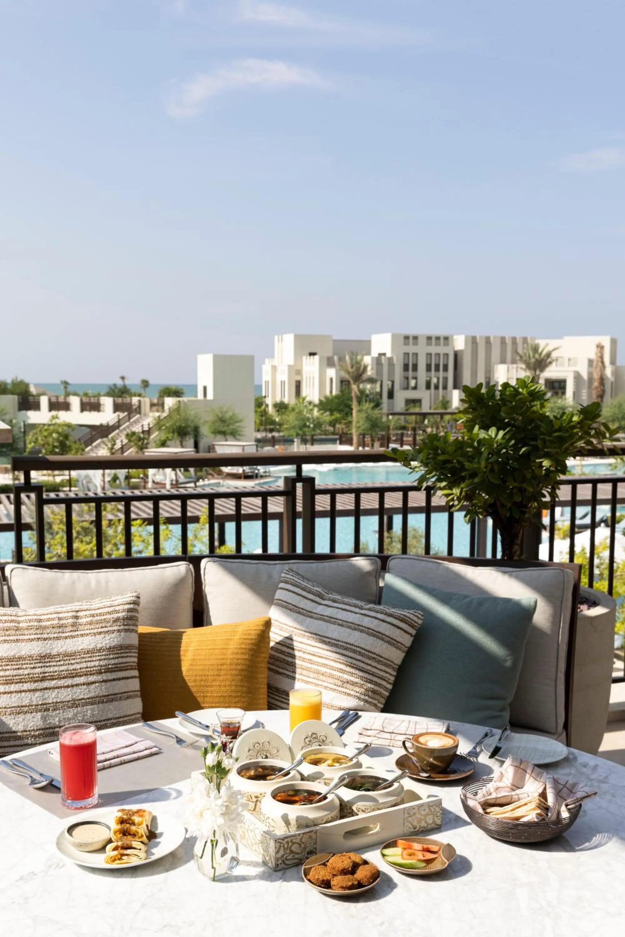 Breakfast in Jumeirah Gulf of Bahrain