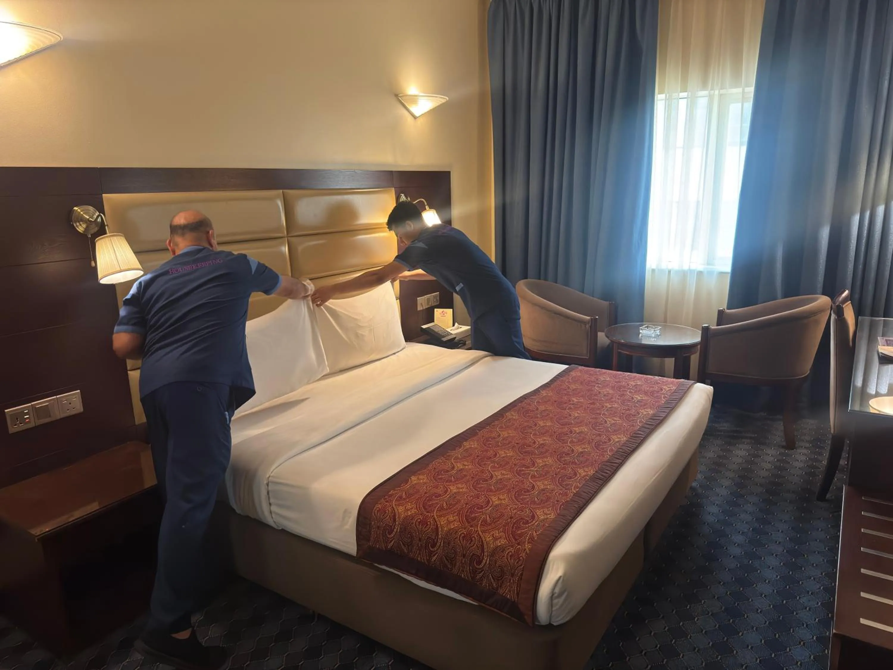 Bed in Orchid Hotel Deira