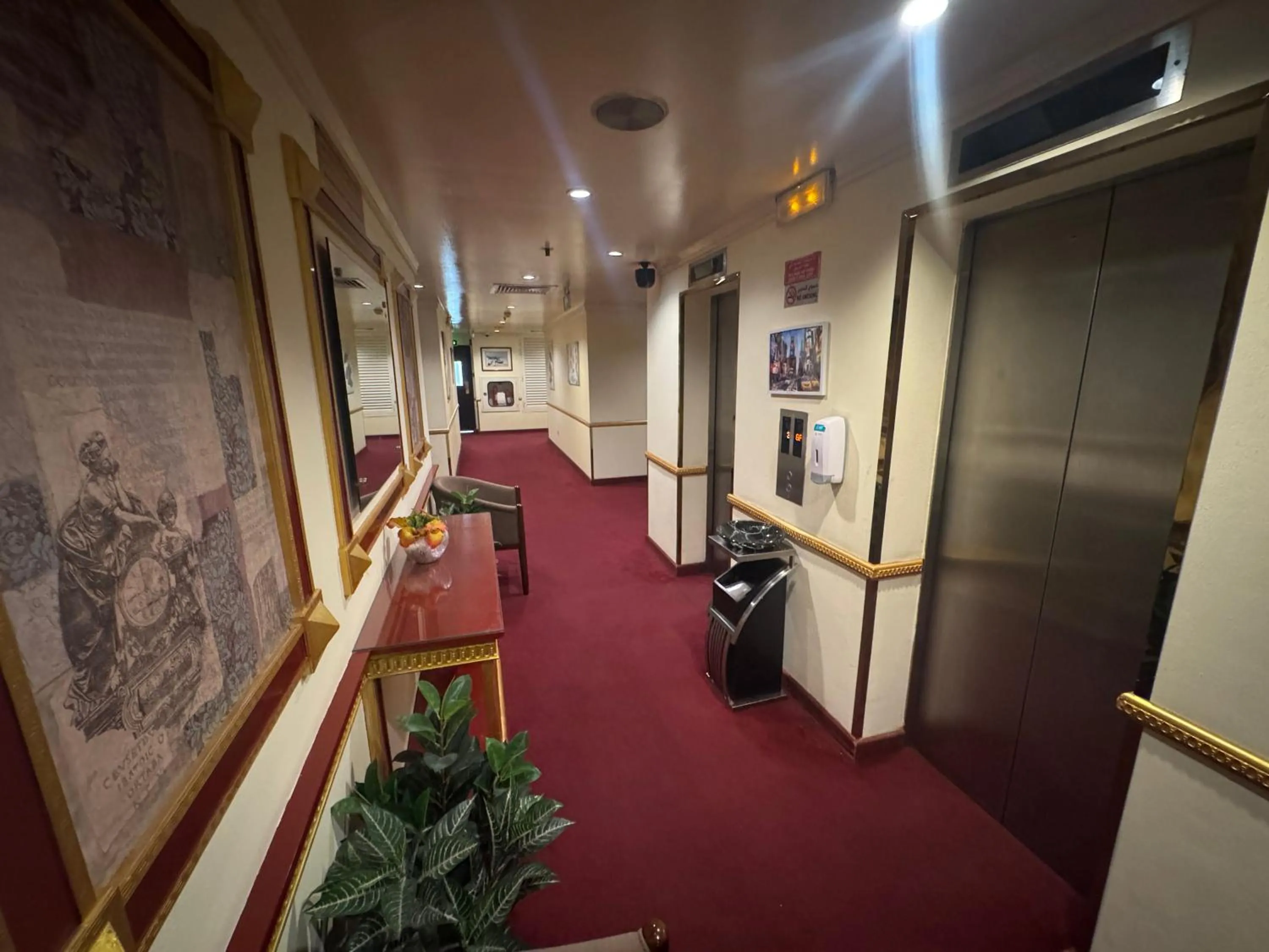 Floor plan in Orchid Hotel Deira