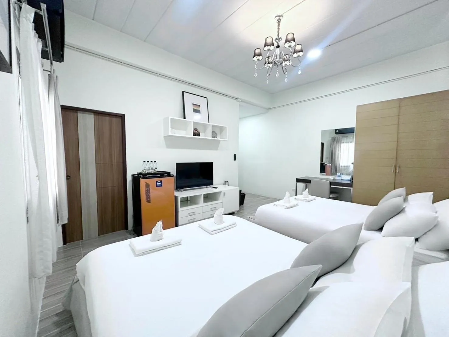 Bed in Daddy Dream Hotel and Residence