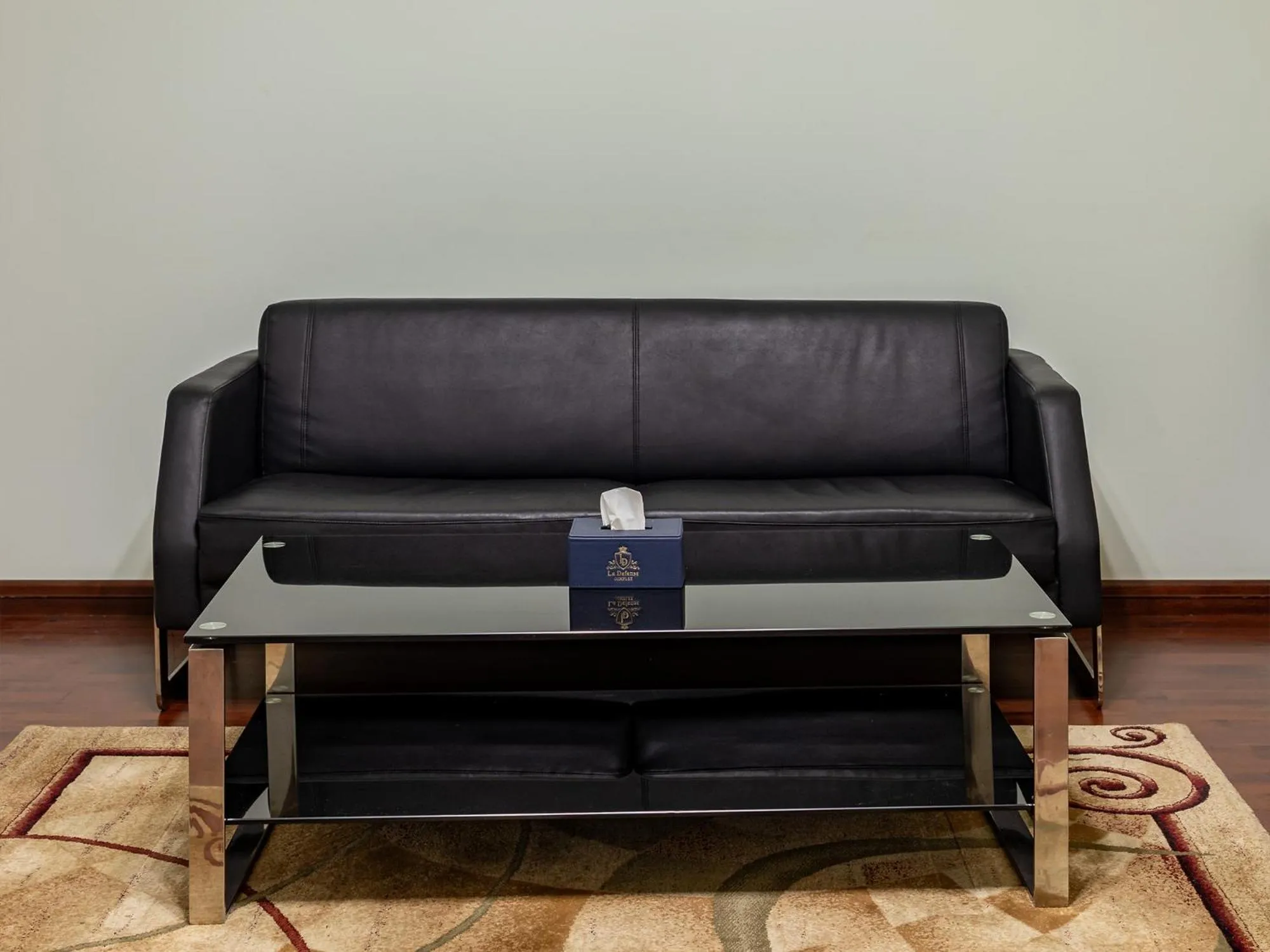 Seating area in La Defense Hotel Yerevan