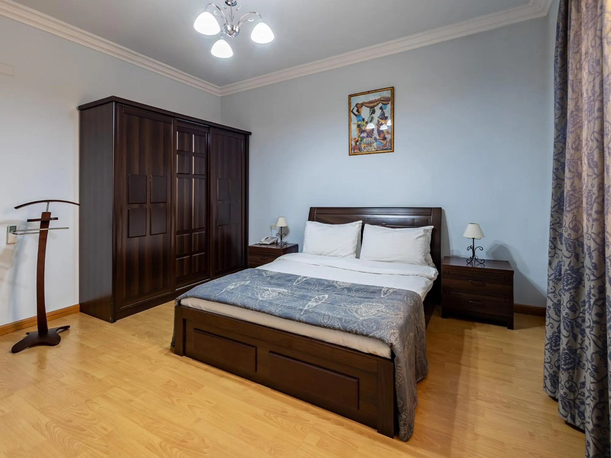 Bed in La Defense Hotel Yerevan