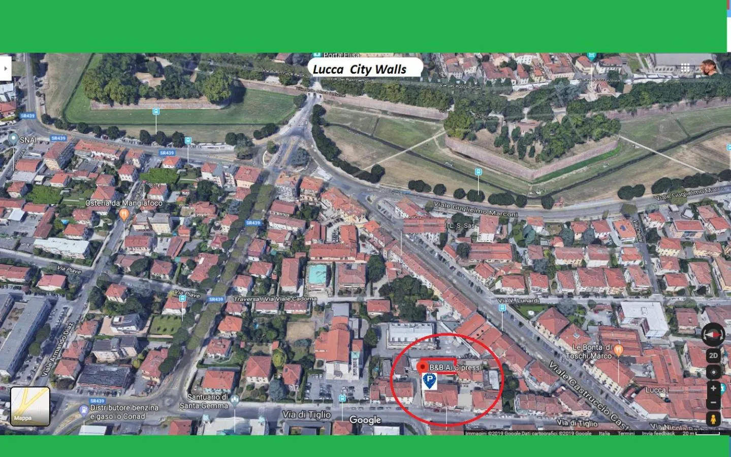 Neighbourhood in B&B Ai Cipressi