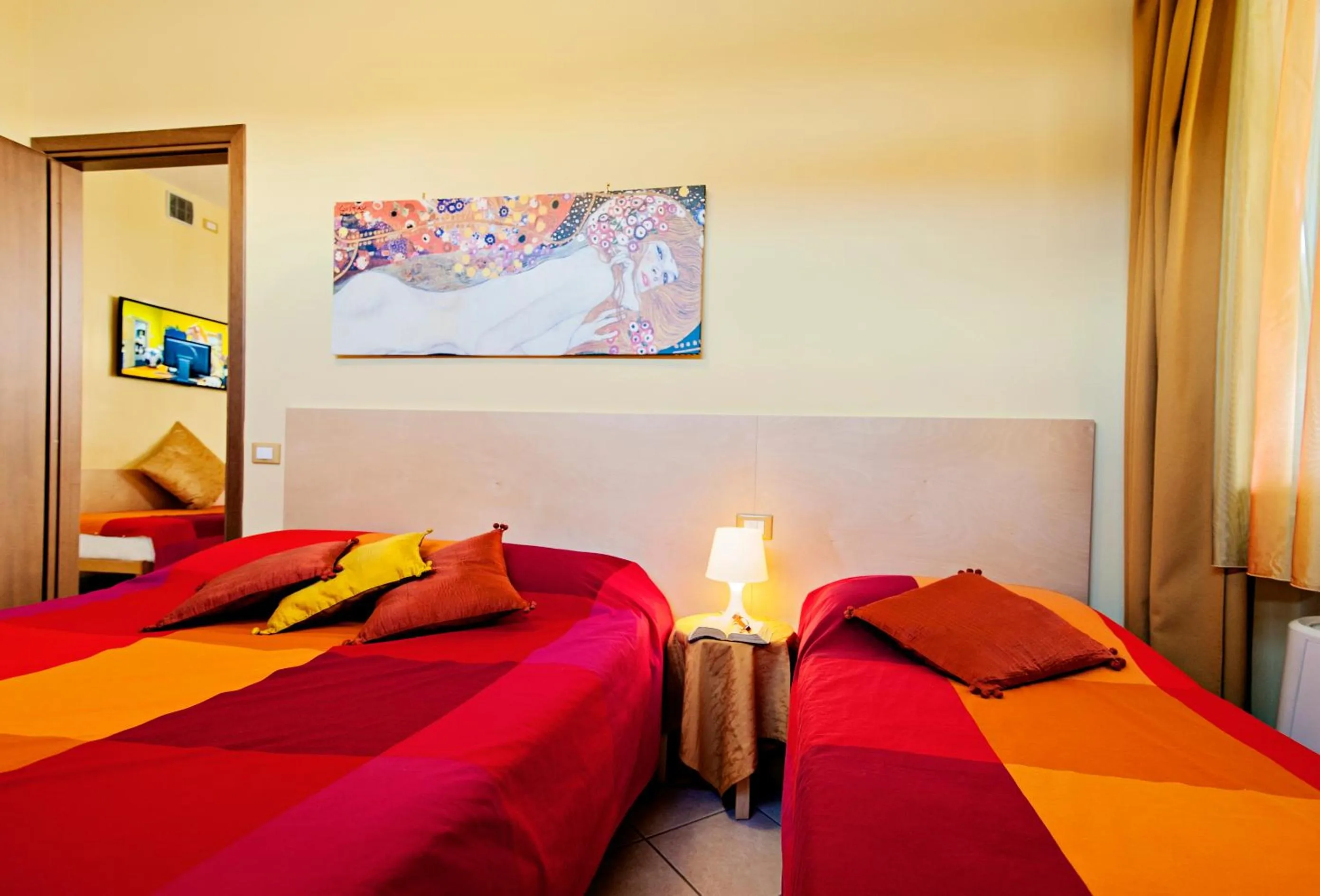 Bed in B&B Ai Cipressi