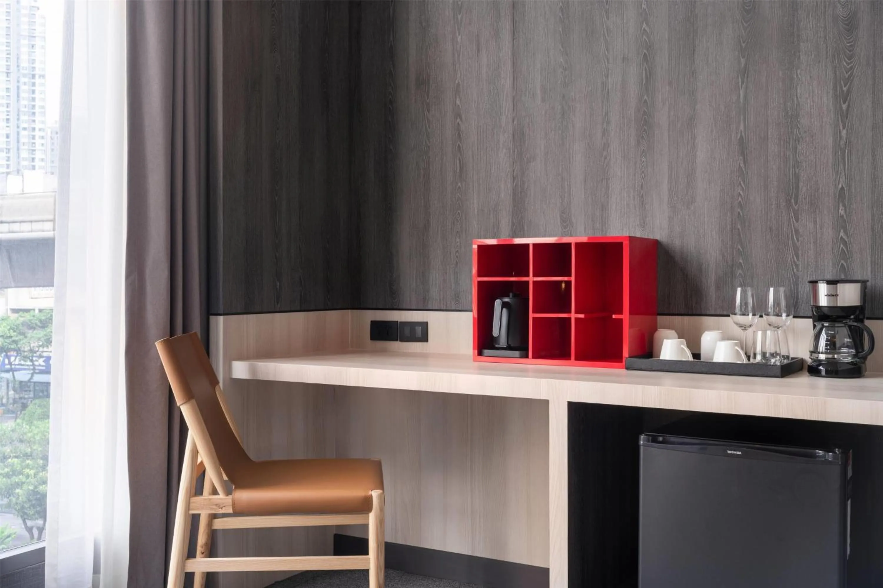 Photo of the whole room in Ramada Plaza by Wyndham Bangkok Sukhumvit 48