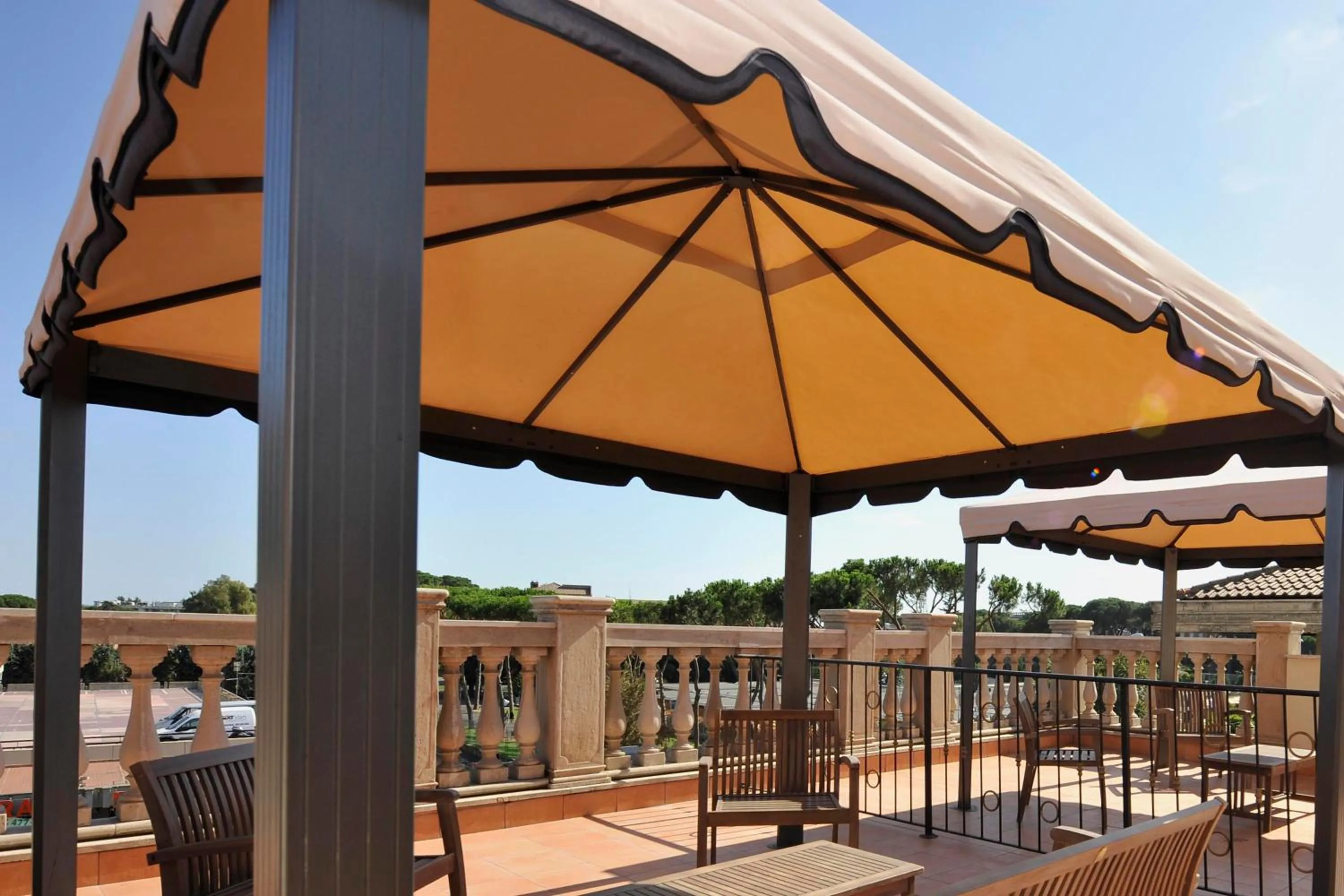 Balcony/Terrace in Hotel Aurelius