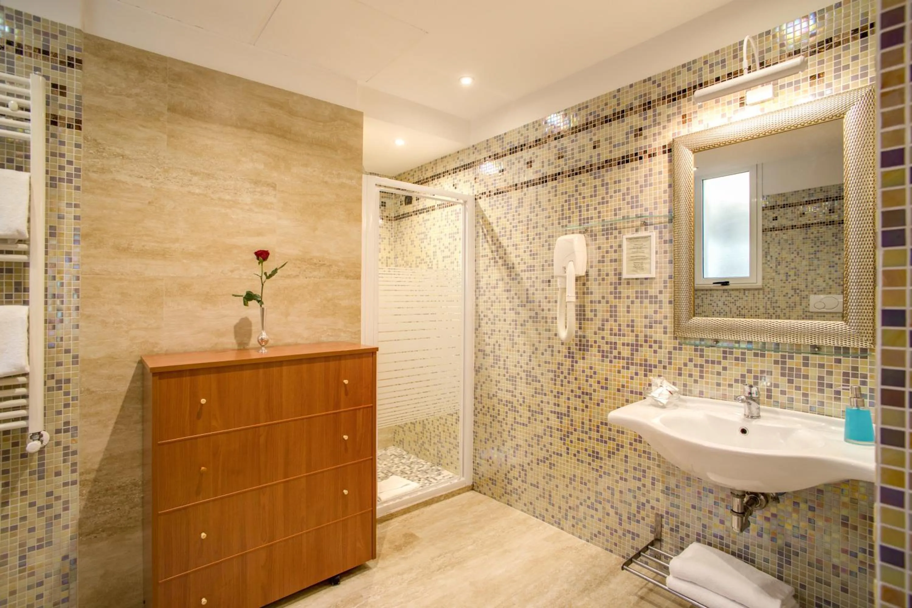 Bathroom in Hotel Aurelius