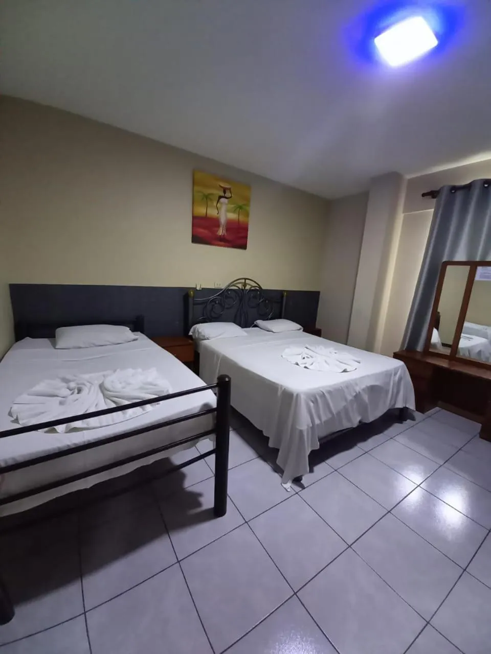 Bed in Hostal Ibiza